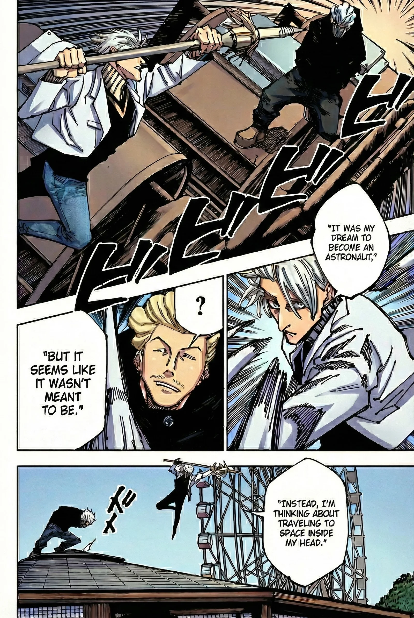 Jujutsu Kaisen Colored Manga JJK, chapter 182, page 2