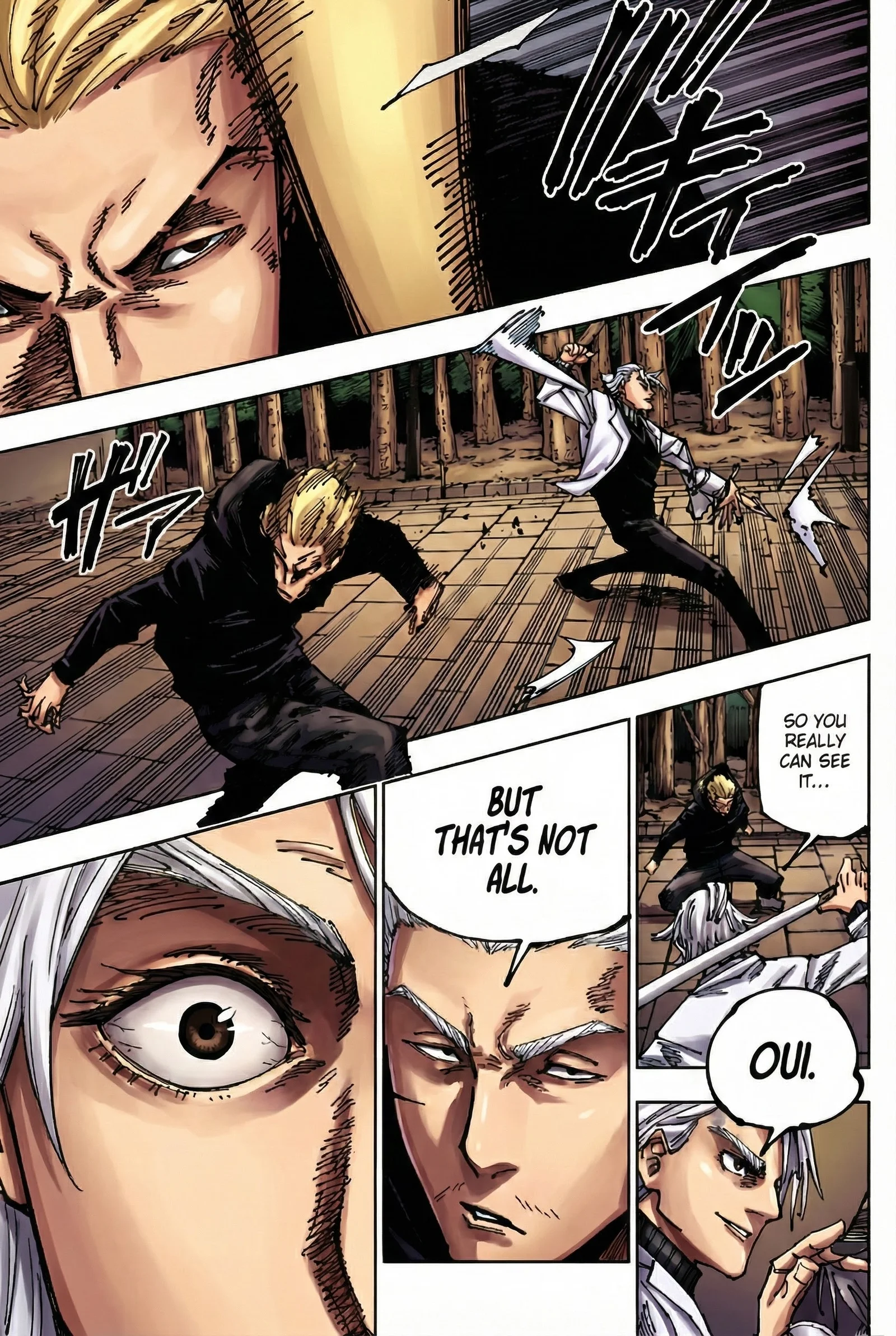 Jujutsu Kaisen Colored Manga JJK, chapter 182, page 11