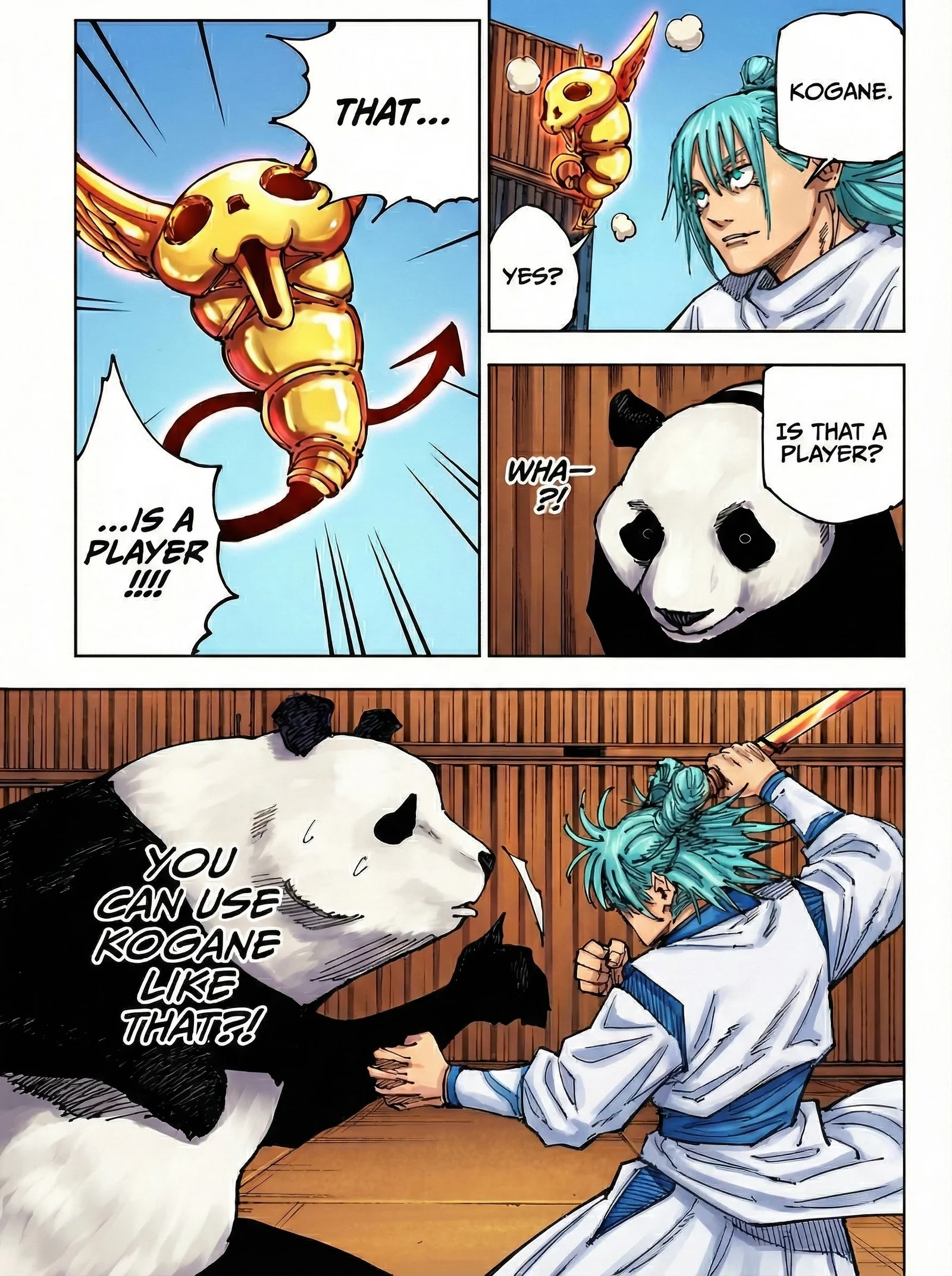 Jujutsu Kaisen Colored Manga JJK, chapter 184, page 5