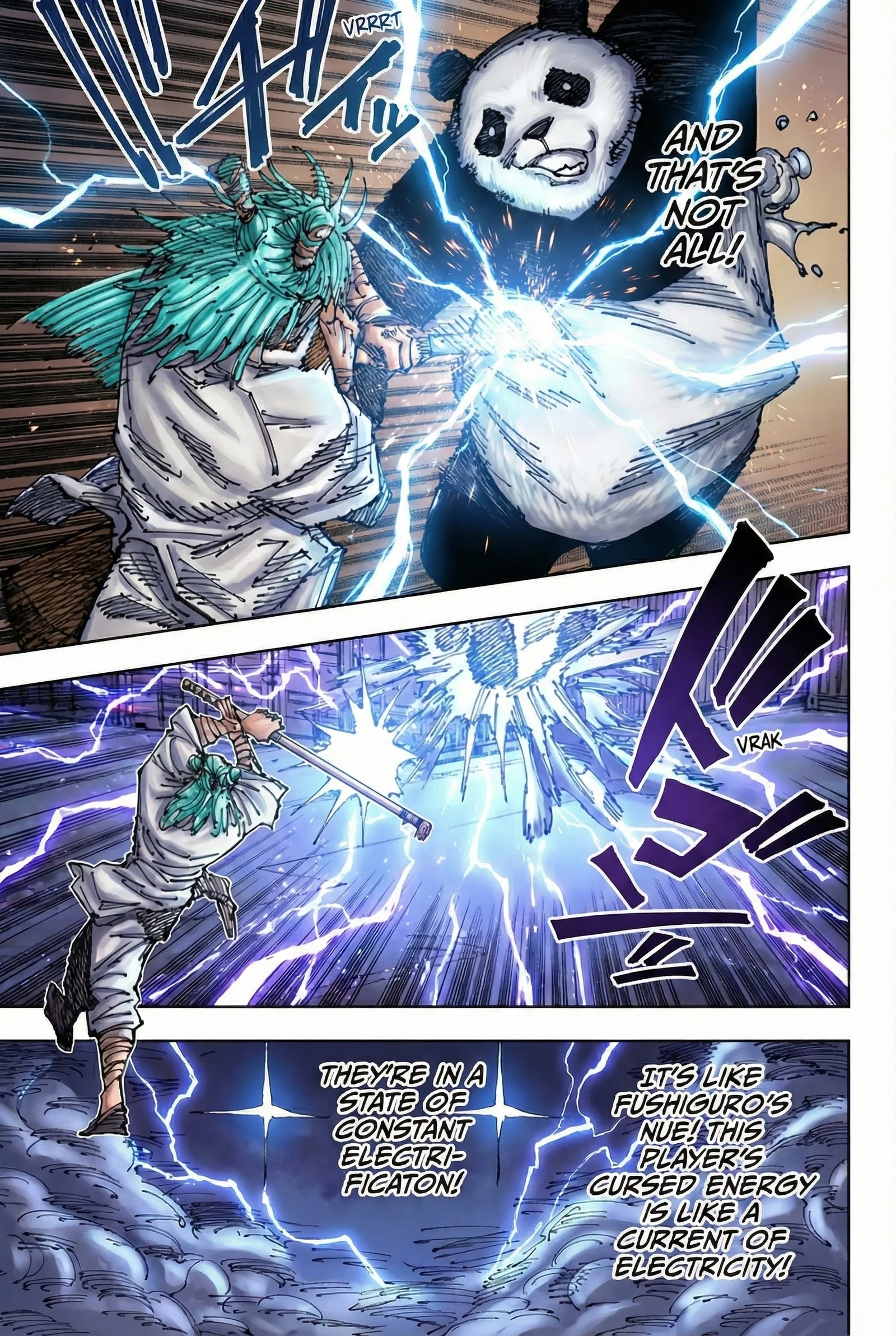 Jujutsu Kaisen Colored Manga JJK, chapter 184, page 7