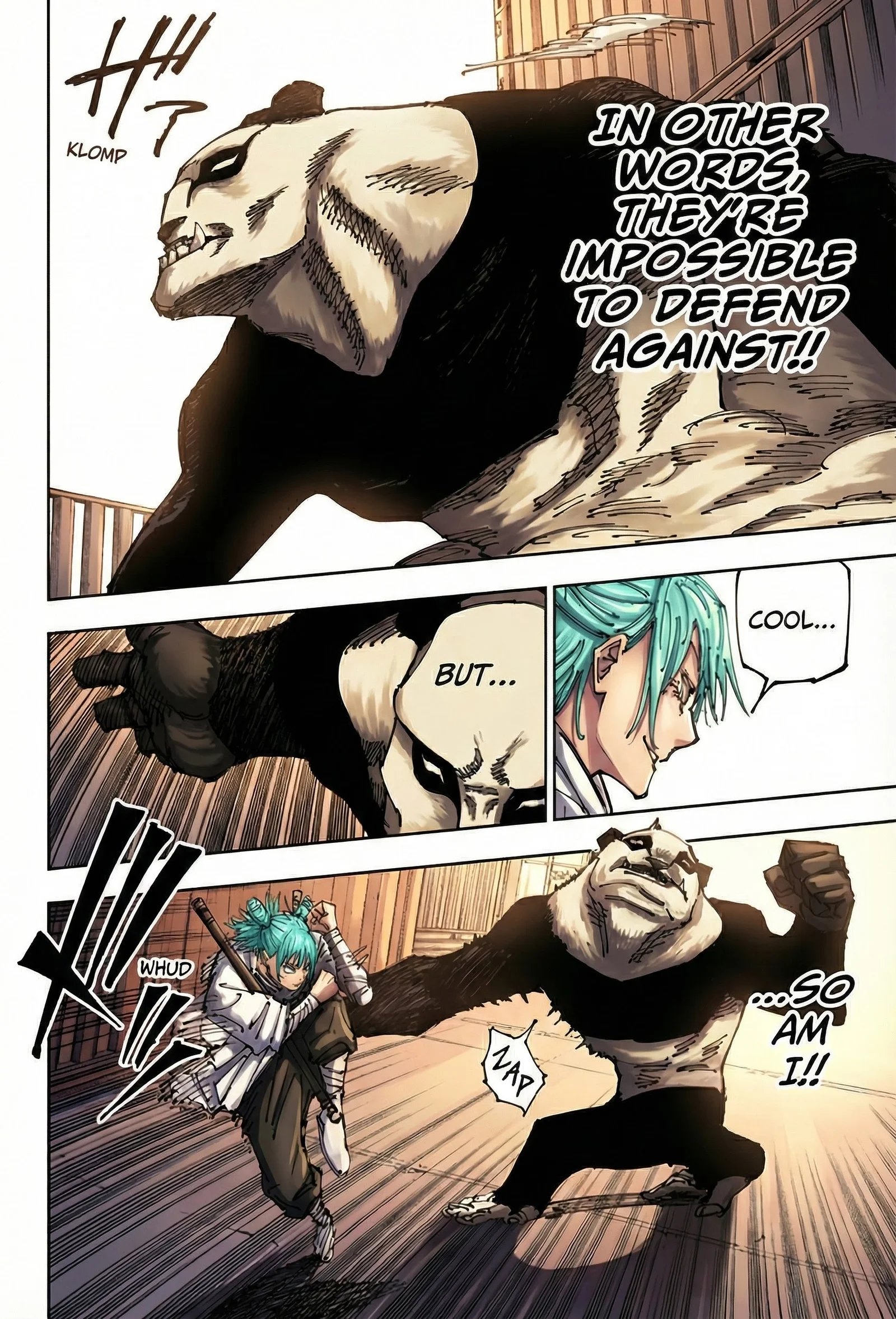 Jujutsu Kaisen Colored Manga JJK, chapter 184, page 8