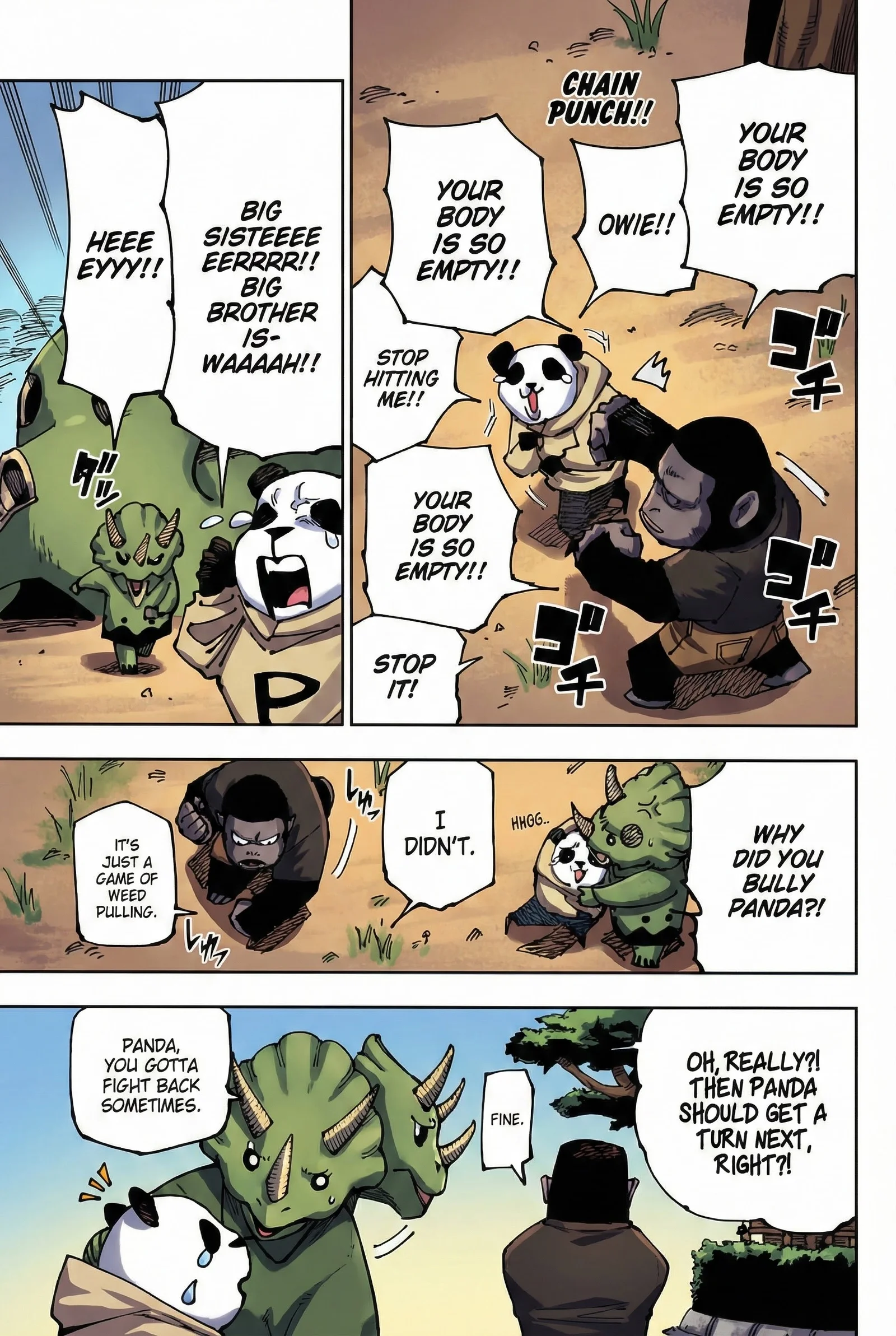 Jujutsu Kaisen Colored Manga JJK, chapter 185, page 1