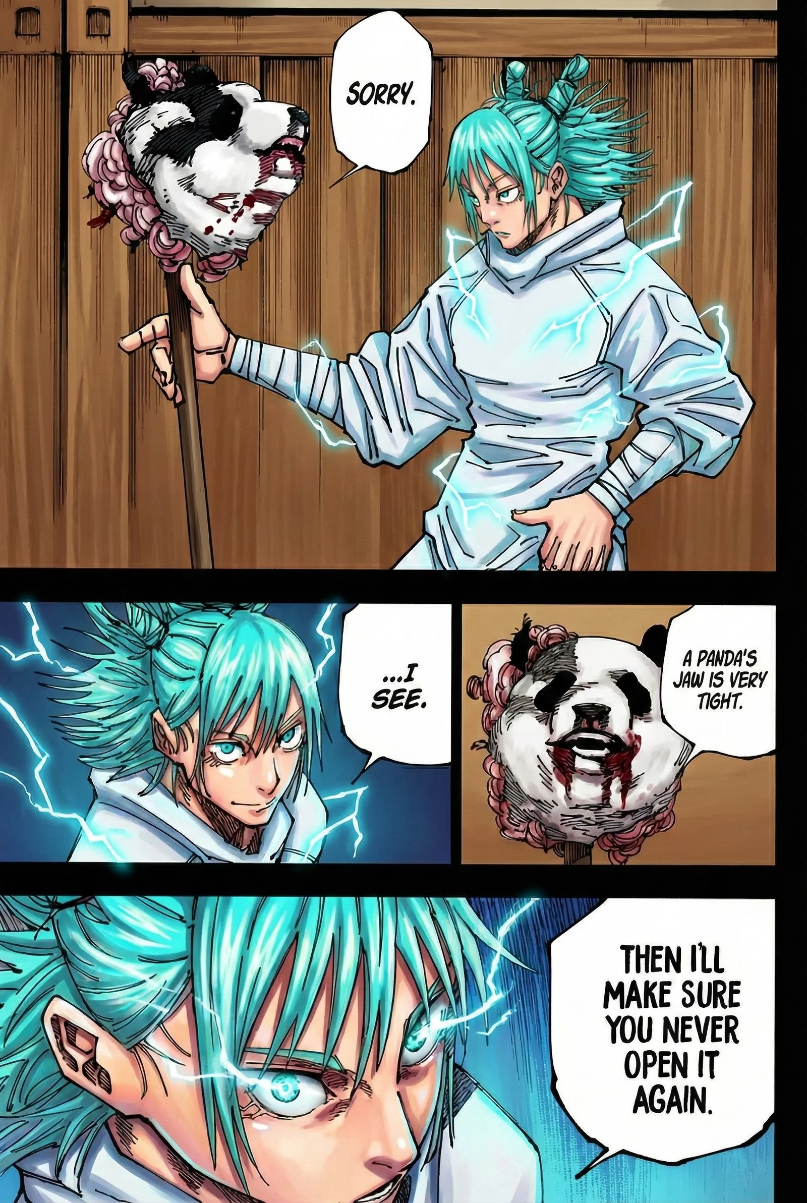 Jujutsu Kaisen Colored Manga JJK, chapter 185, page 16