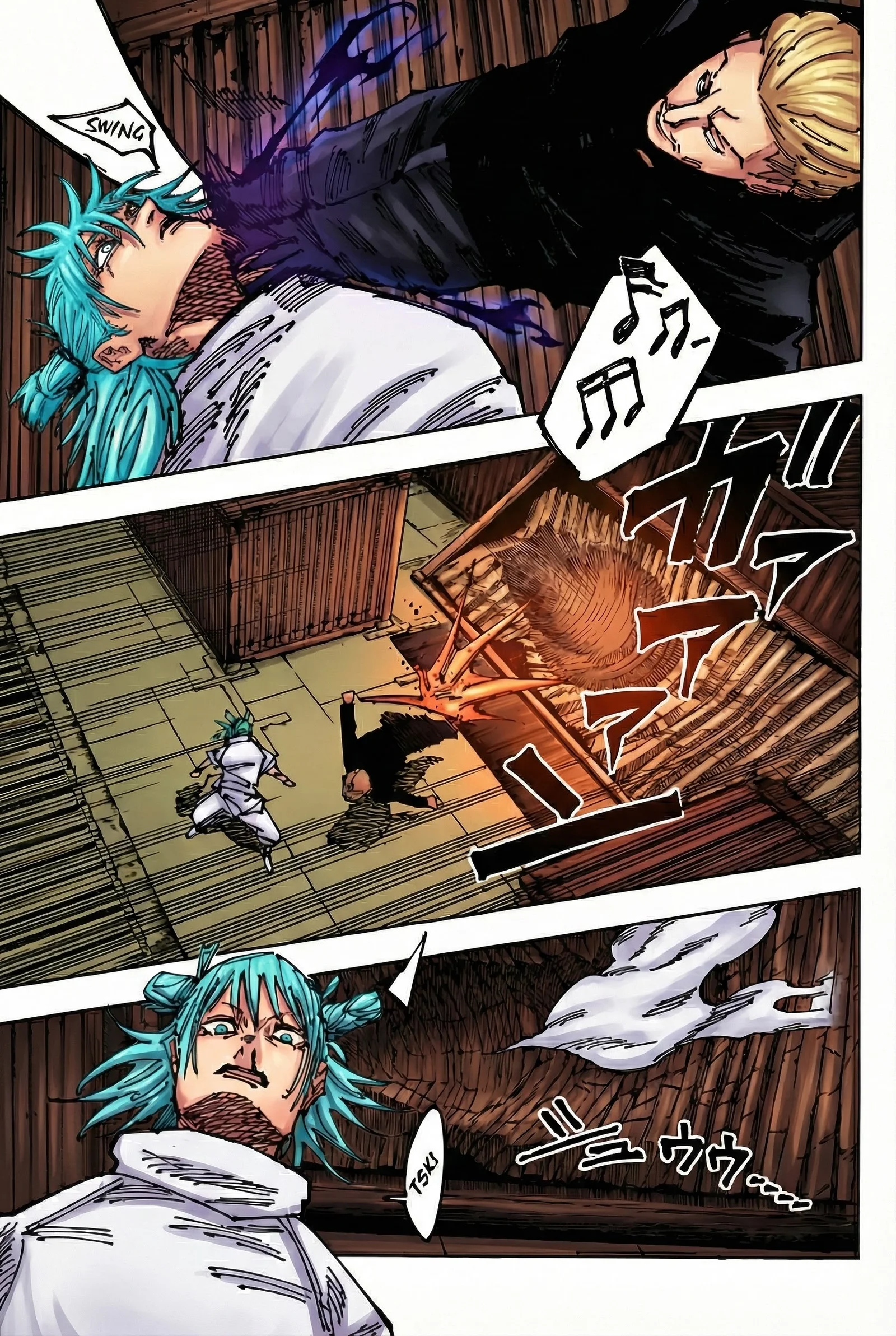 Jujutsu Kaisen Colored Manga JJK, chapter 186, page 4