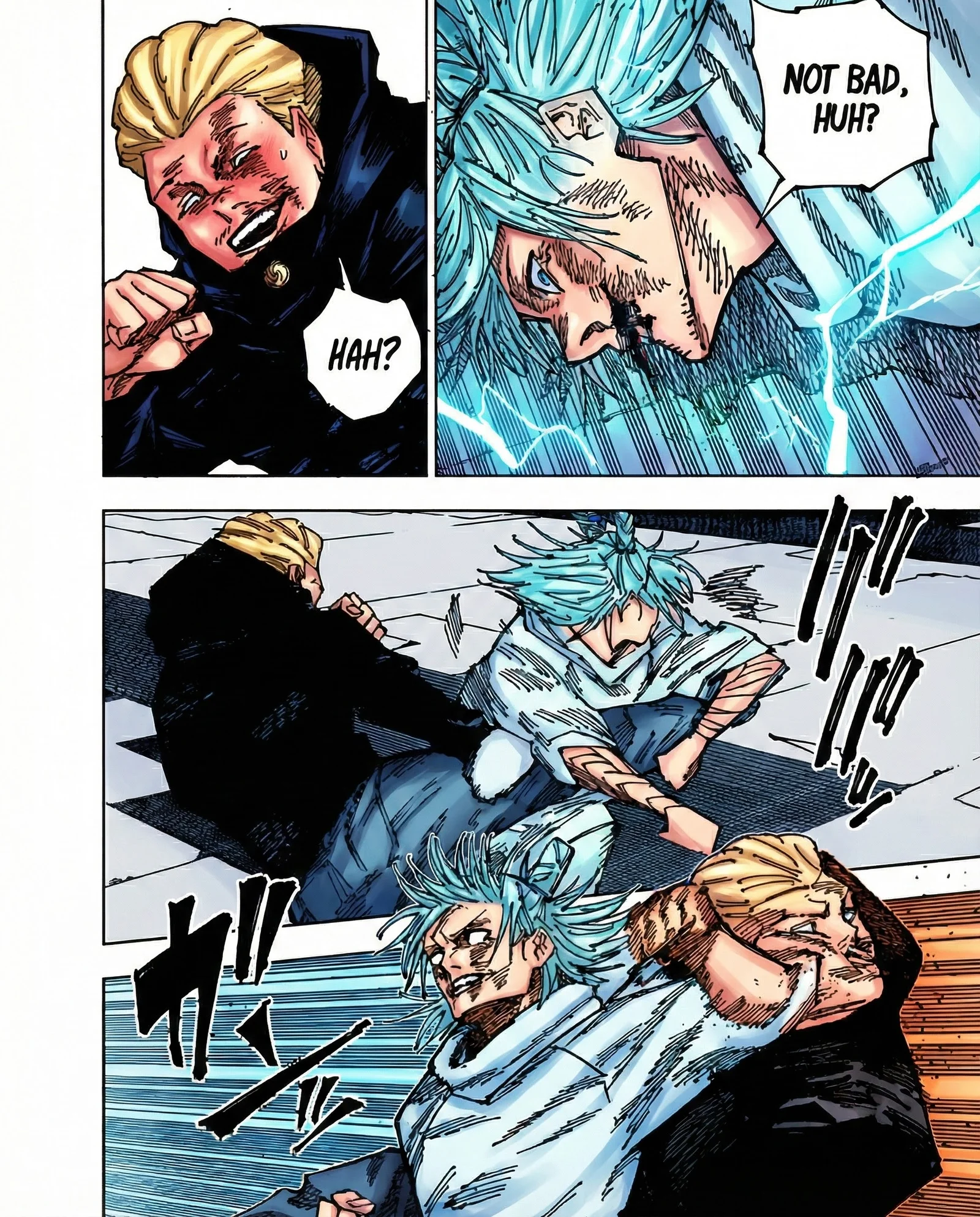 Jujutsu Kaisen Colored Manga JJK, chapter 186, page 10