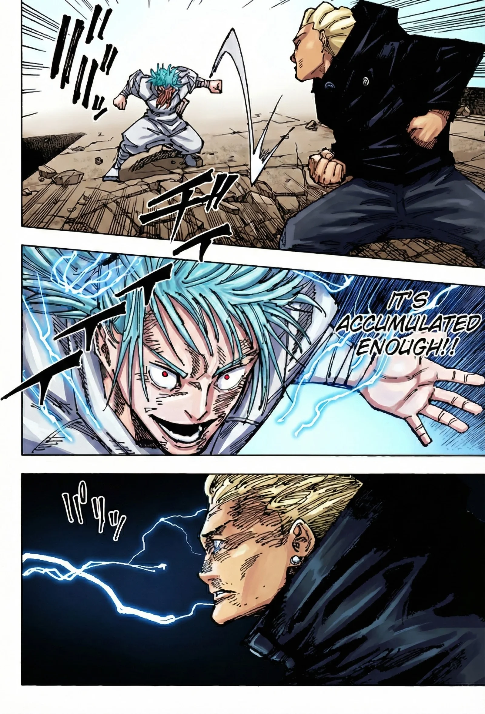 Jujutsu Kaisen Colored Manga JJK, chapter 186, page 12