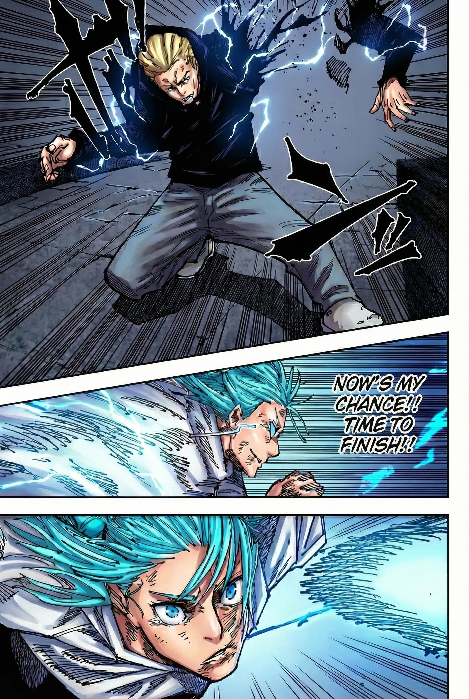 Jujutsu Kaisen Colored Manga JJK, chapter 186, page 13