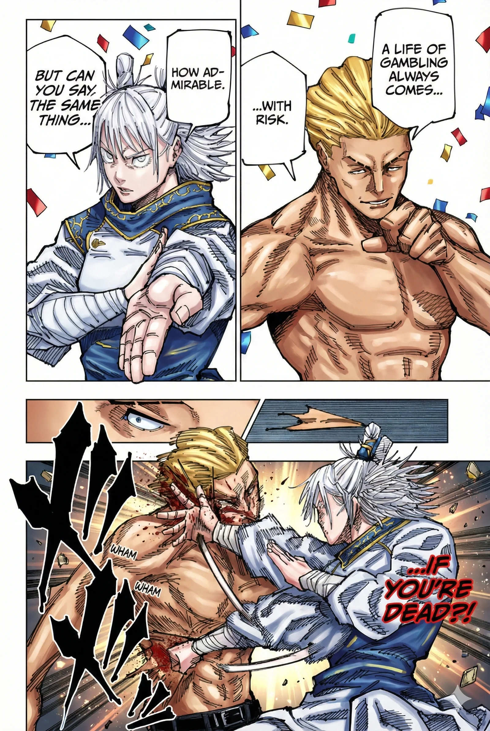 Jujutsu Kaisen Colored Manga JJK, chapter 187, page 3