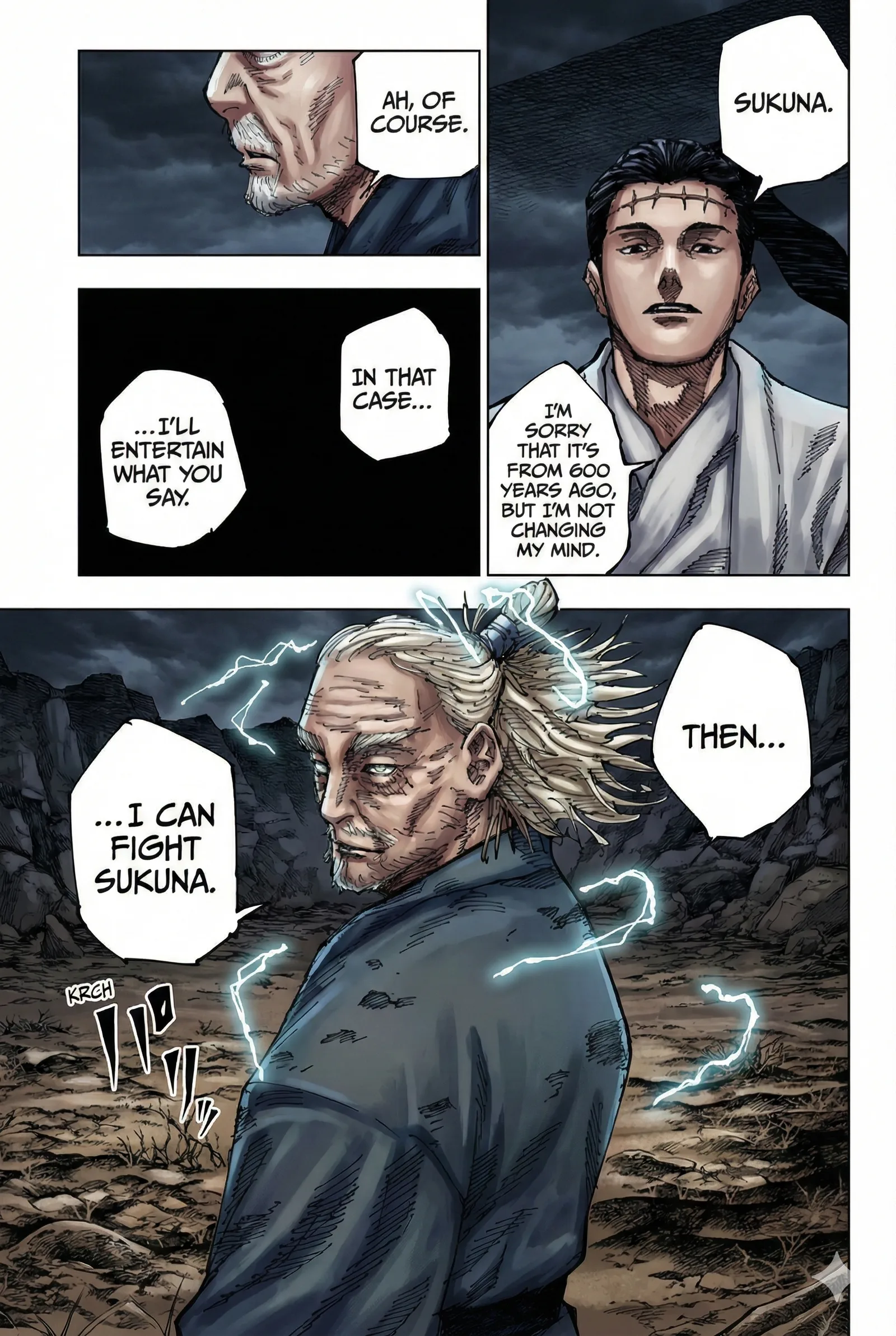 Jujutsu Kaisen Colored Manga JJK, chapter 187, page 16
