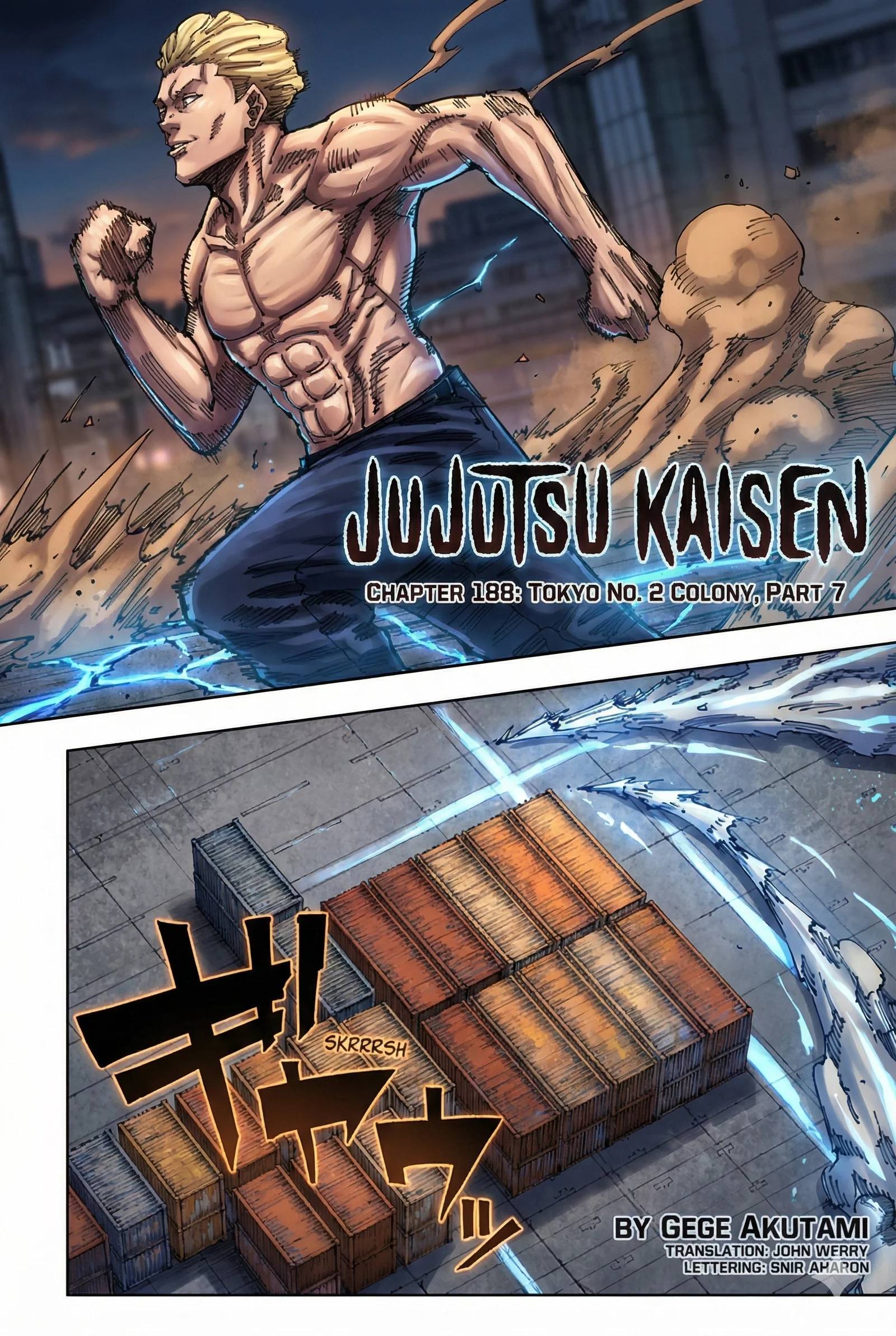 Jujutsu Kaisen Colored Manga JJK, chapter 188, page 1