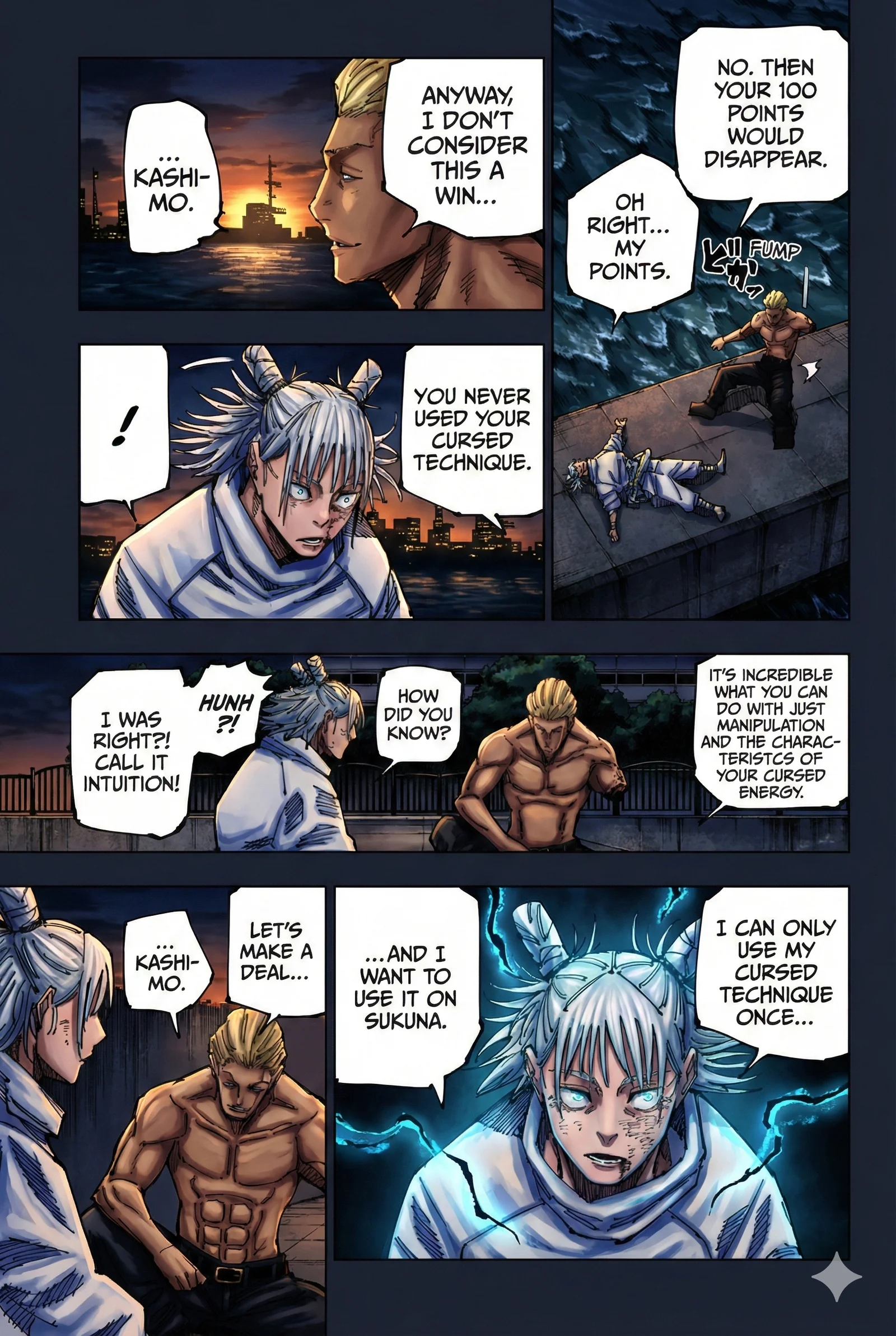Jujutsu Kaisen Colored Manga JJK, chapter 190, page 7