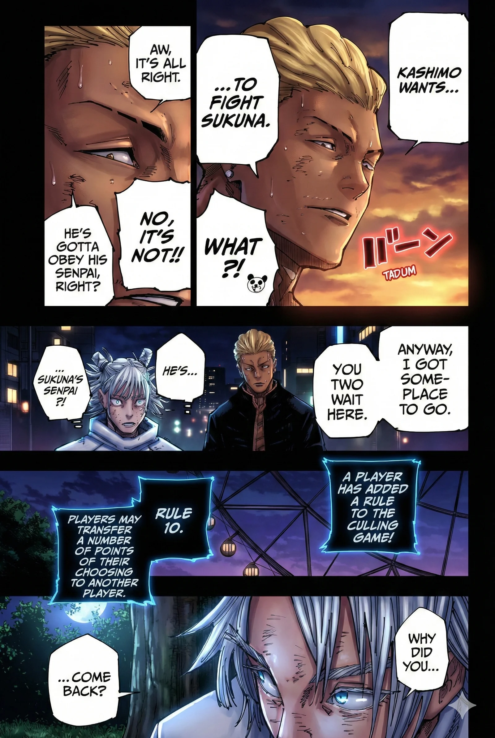 Jujutsu Kaisen Colored Manga JJK, chapter 190, page 9