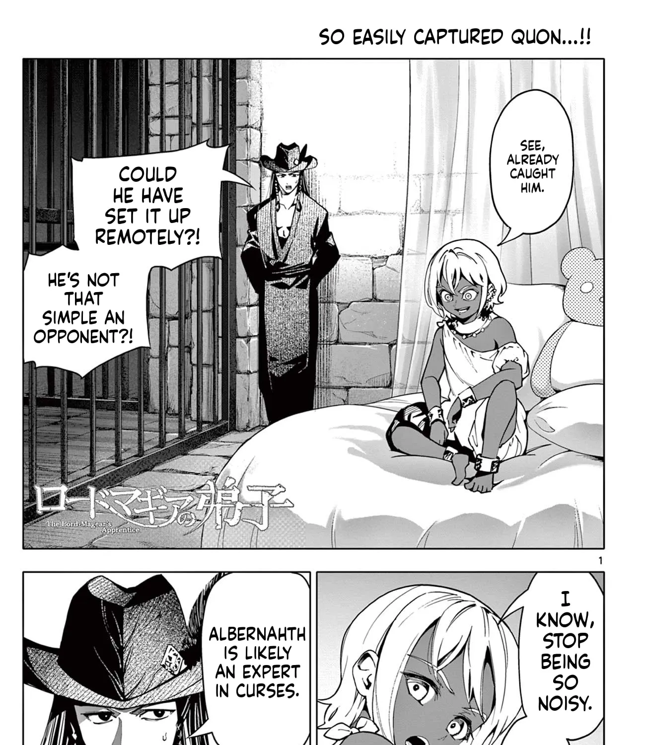 The Lord-Magear's Apprentice, chapter 18, page 1