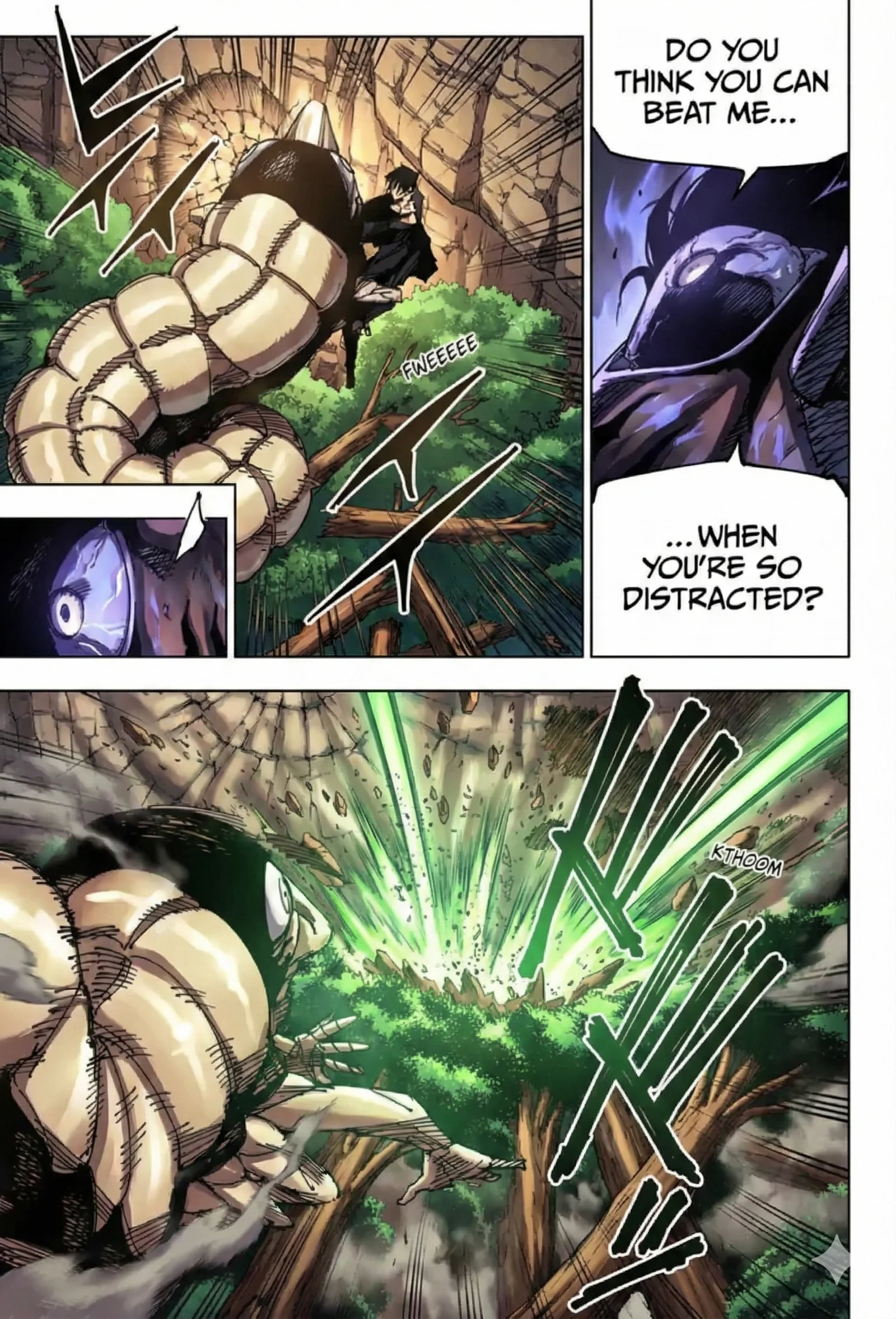 Jujutsu Kaisen Colored Manga JJK, chapter 192, page 4