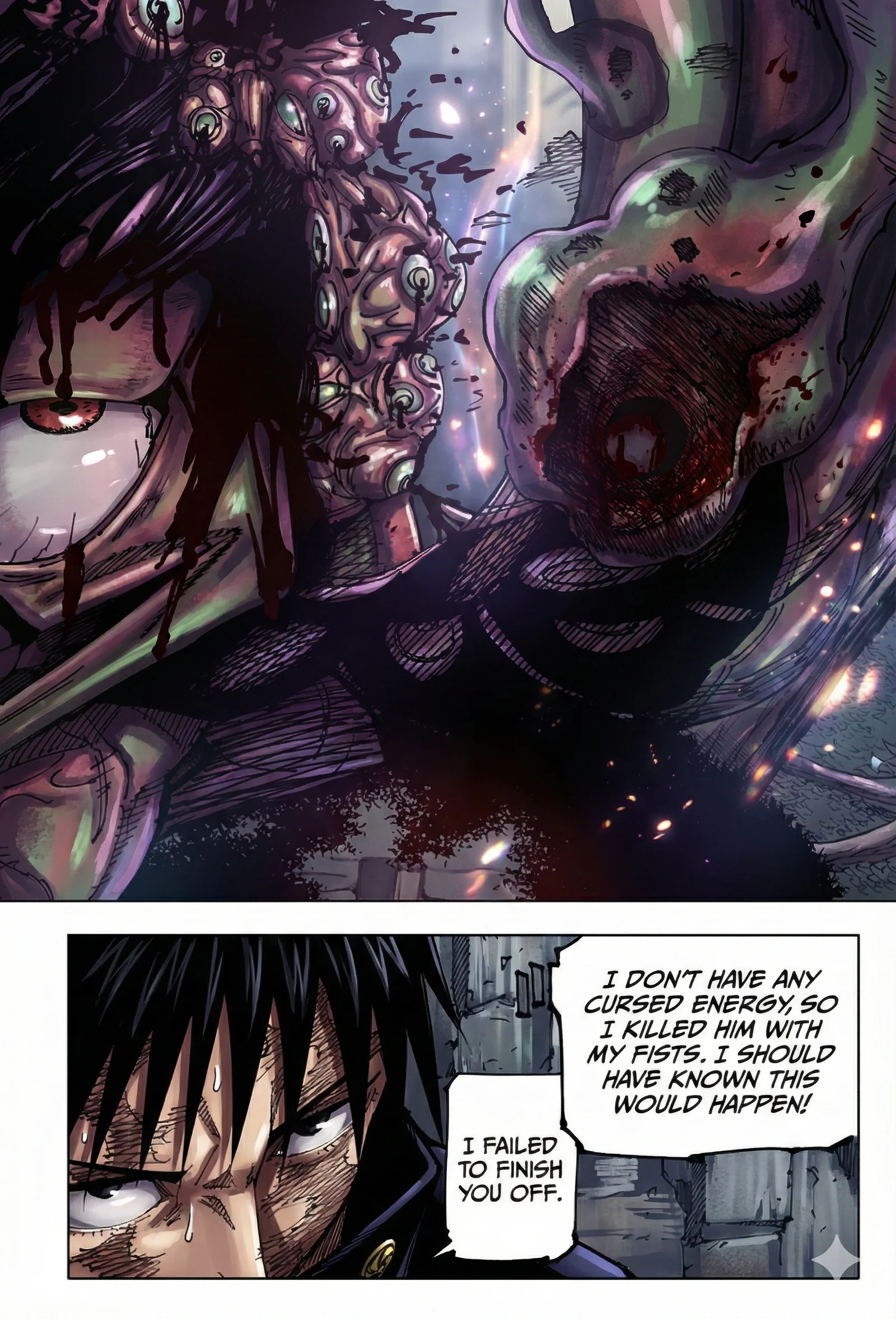 Jujutsu Kaisen Colored Manga JJK, chapter 192, page 5