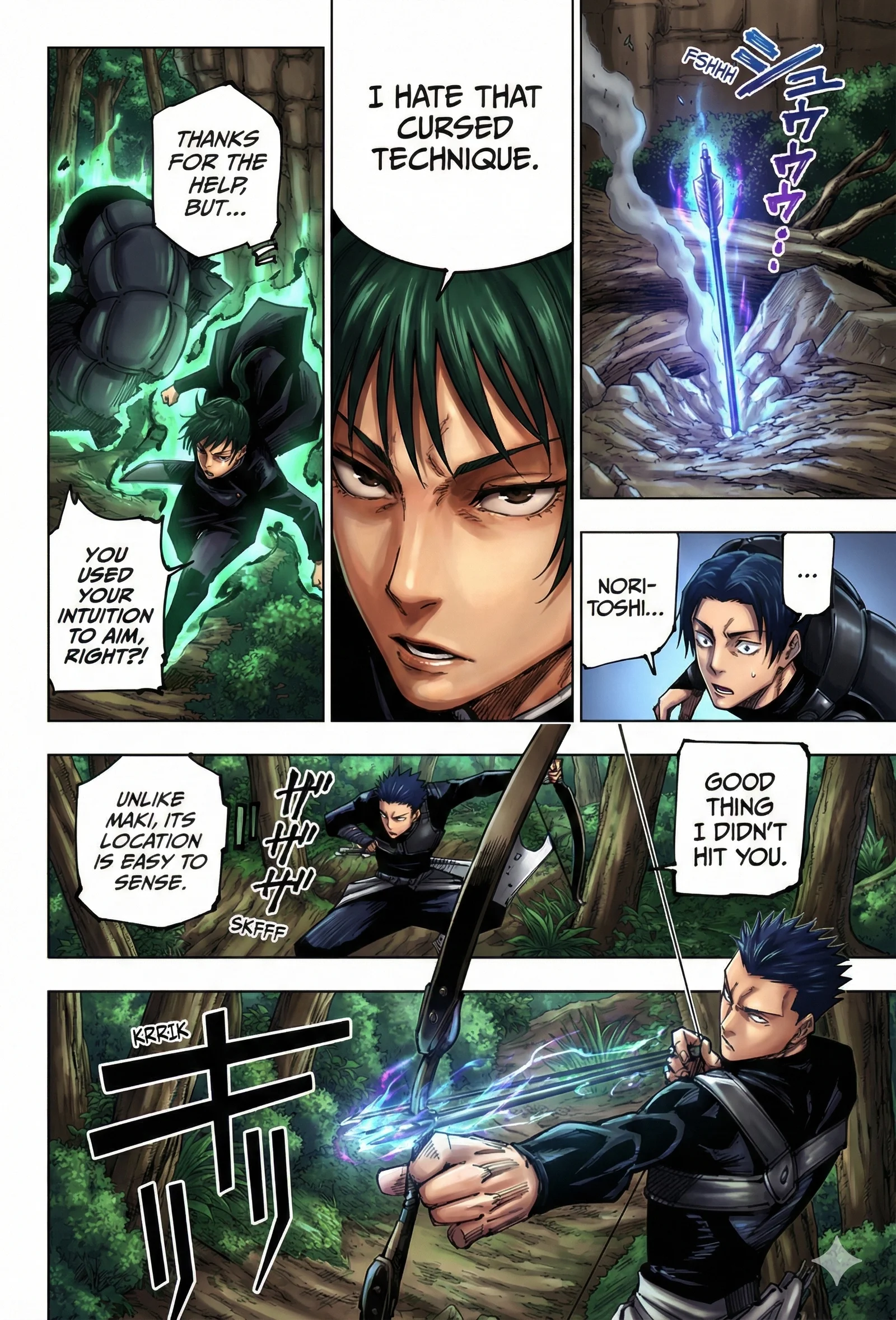 Jujutsu Kaisen Colored Manga JJK, chapter 192, page 6