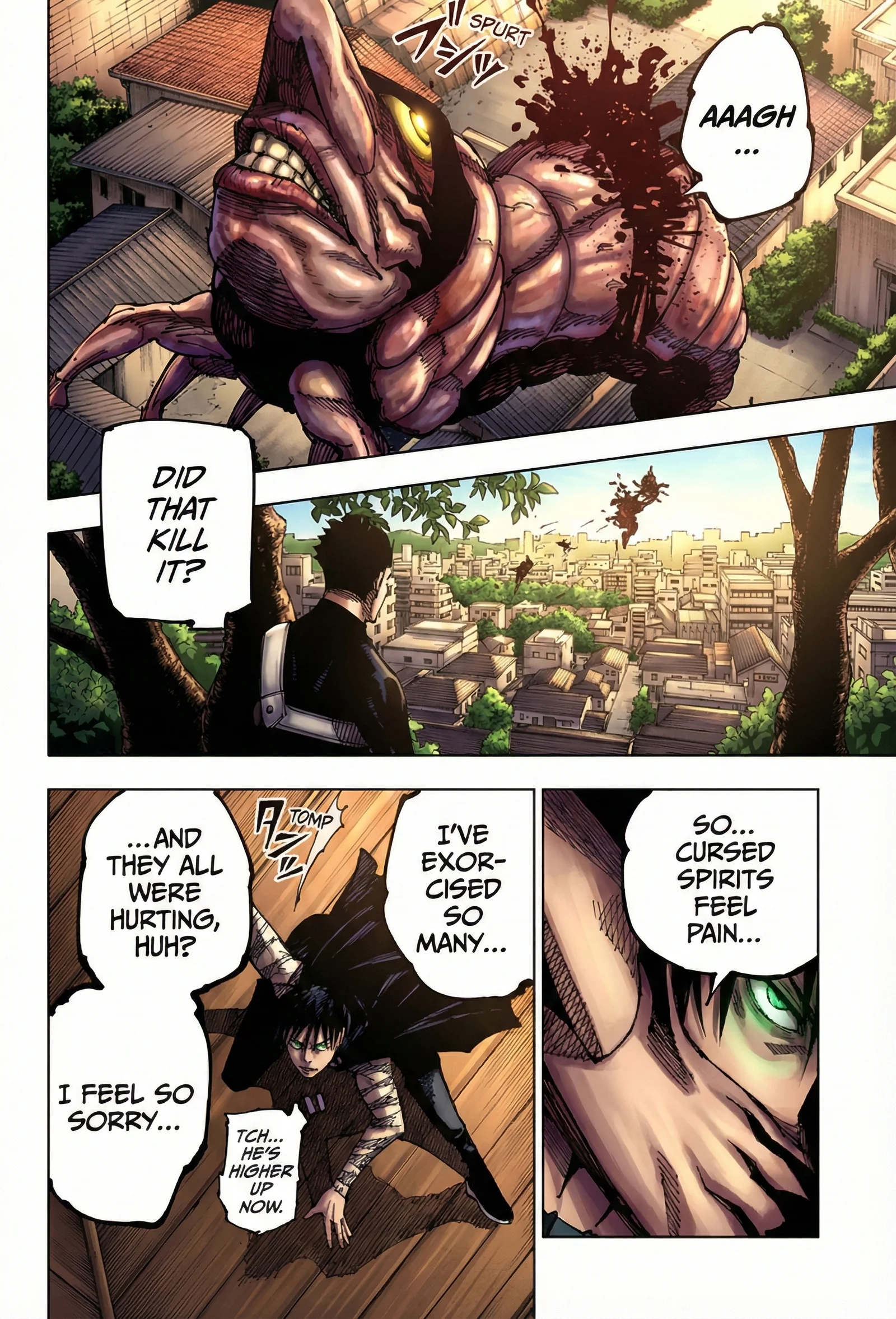 Jujutsu Kaisen Colored Manga JJK, chapter 192, page 8