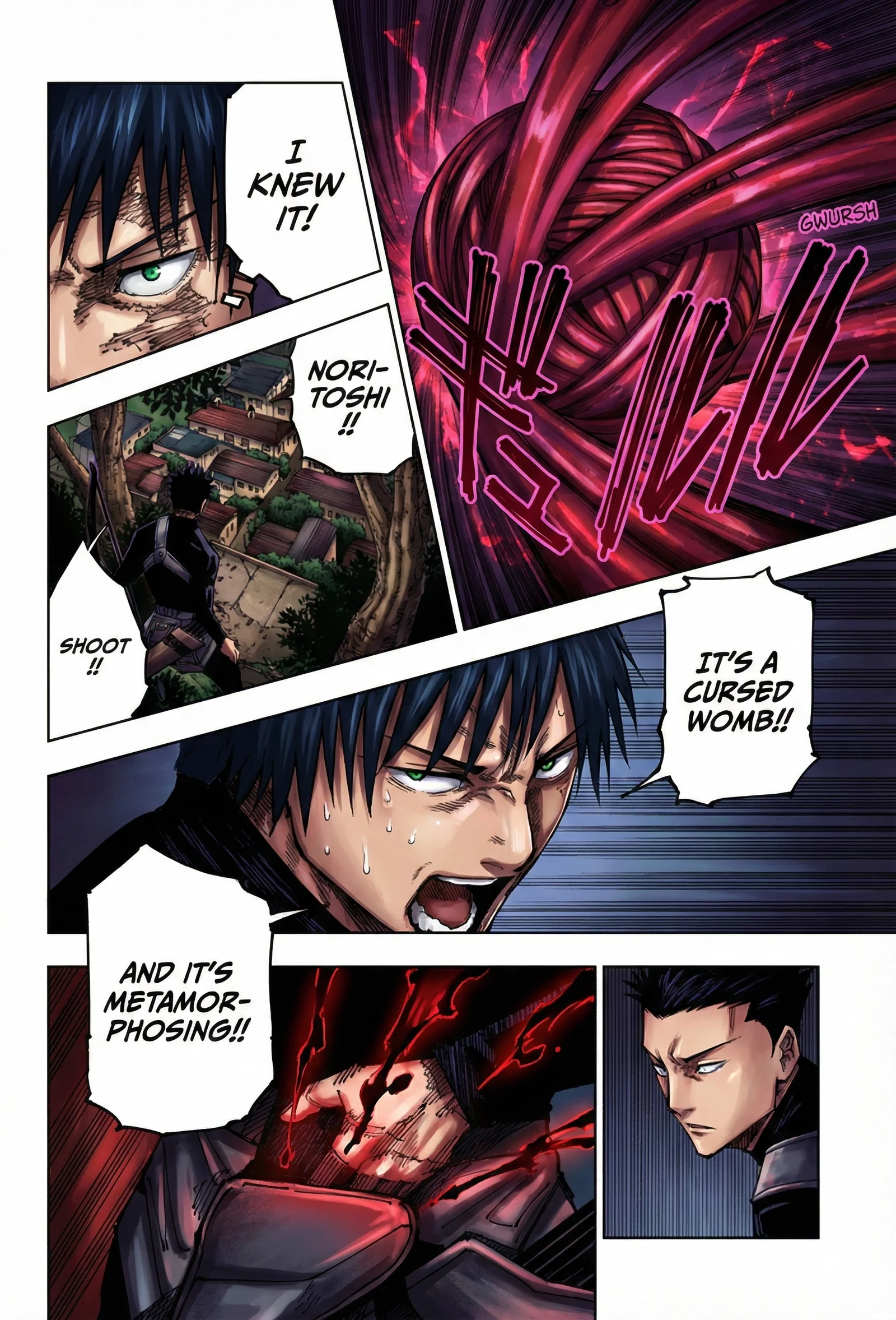 Jujutsu Kaisen Colored Manga JJK, chapter 192, page 12
