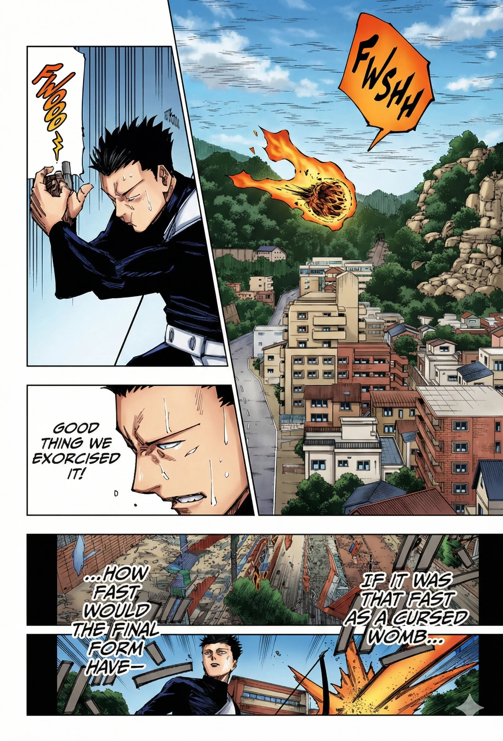 Jujutsu Kaisen Colored Manga JJK, chapter 192, page 15