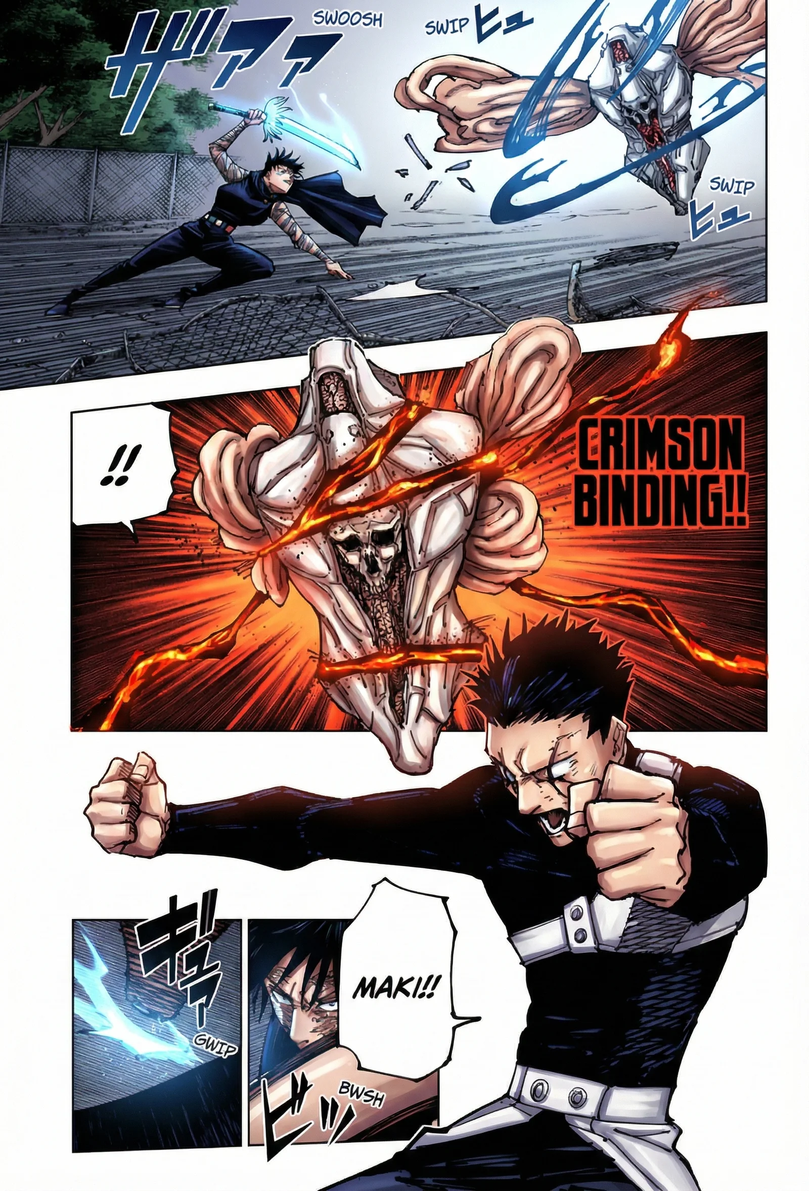 Jujutsu Kaisen Colored Manga JJK, chapter 193, page 6