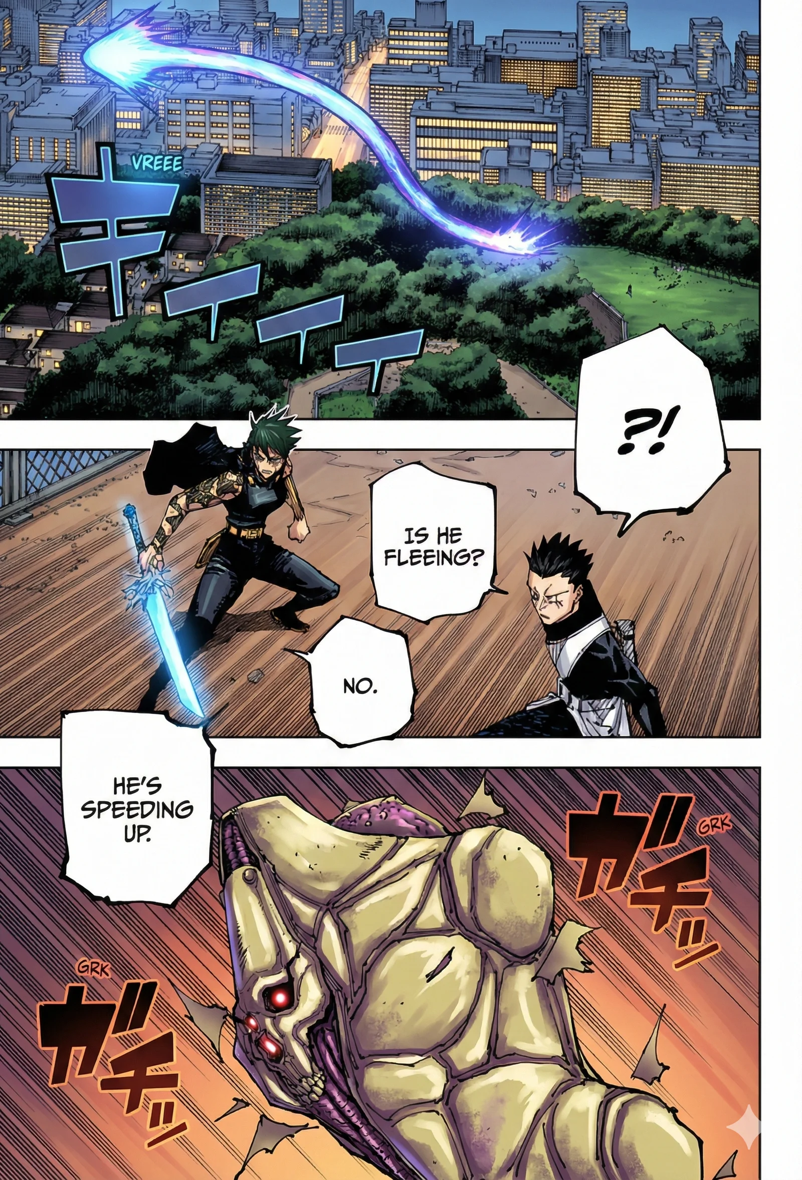 Jujutsu Kaisen Colored Manga JJK, chapter 193, page 12
