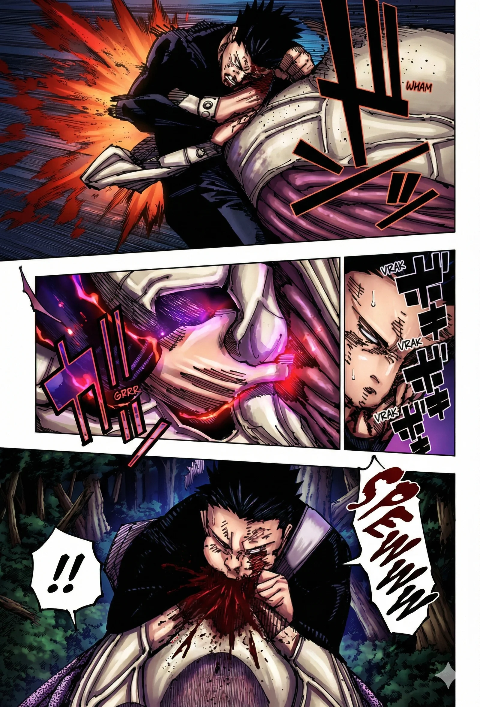 Jujutsu Kaisen Colored Manga JJK, chapter 194, page 11