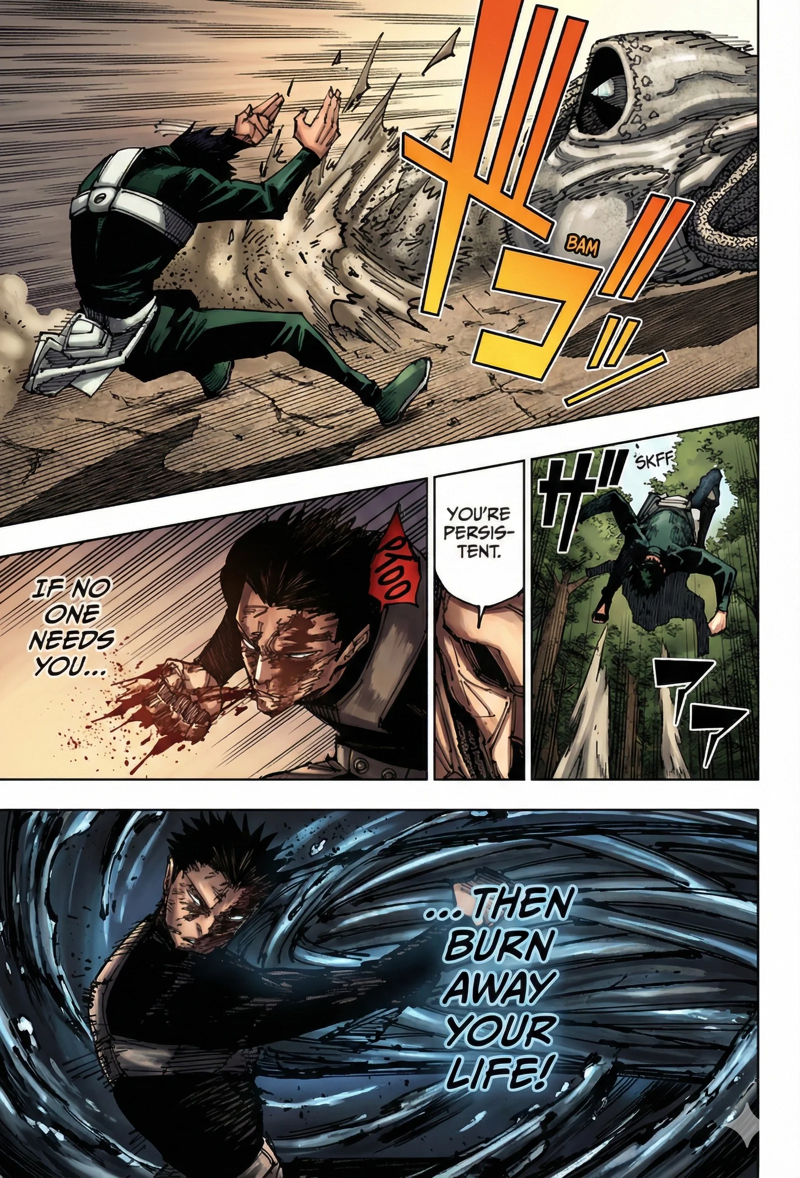 Jujutsu Kaisen Colored Manga JJK, chapter 194, page 17