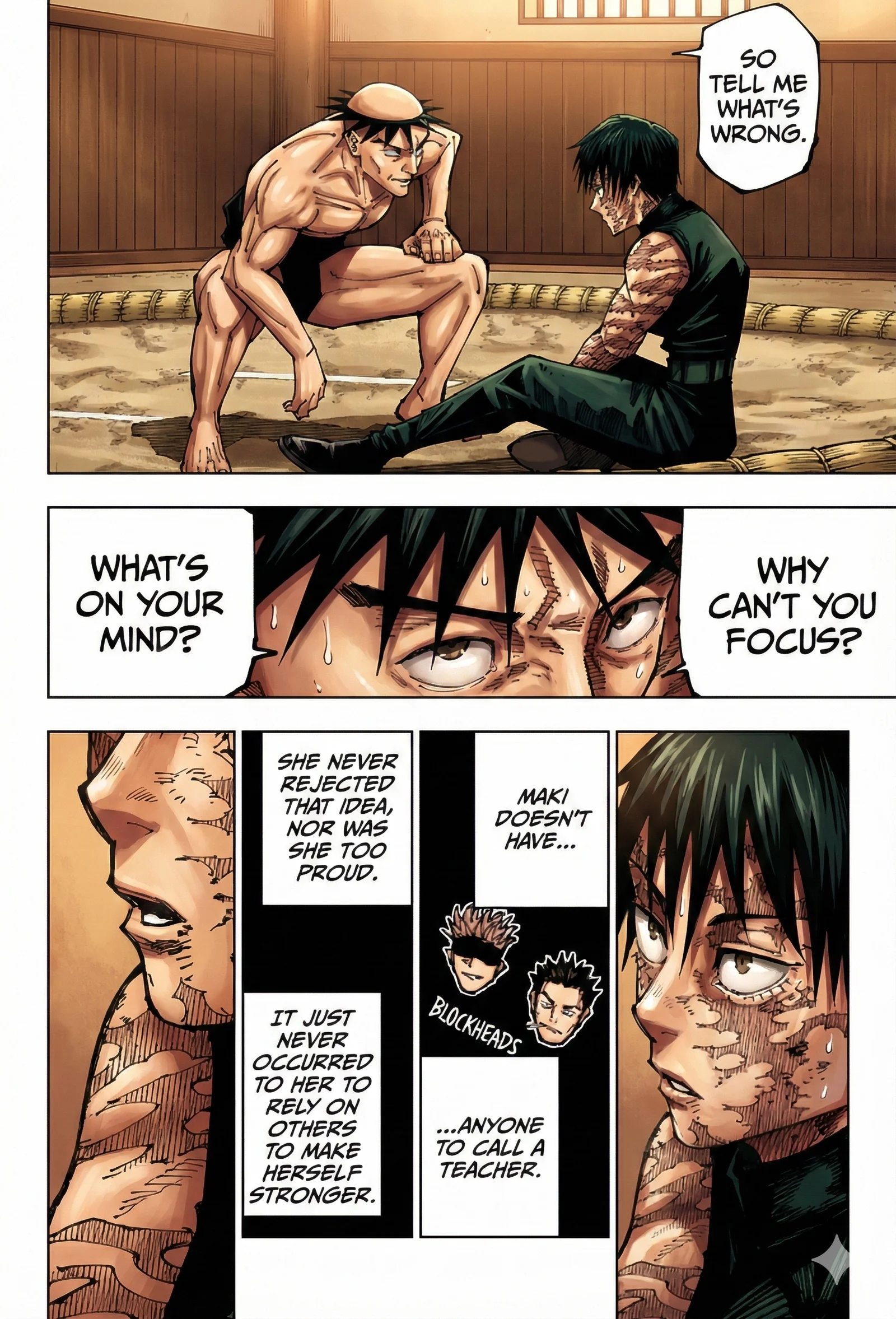 Jujutsu Kaisen Colored Manga JJK, chapter 196, page 10