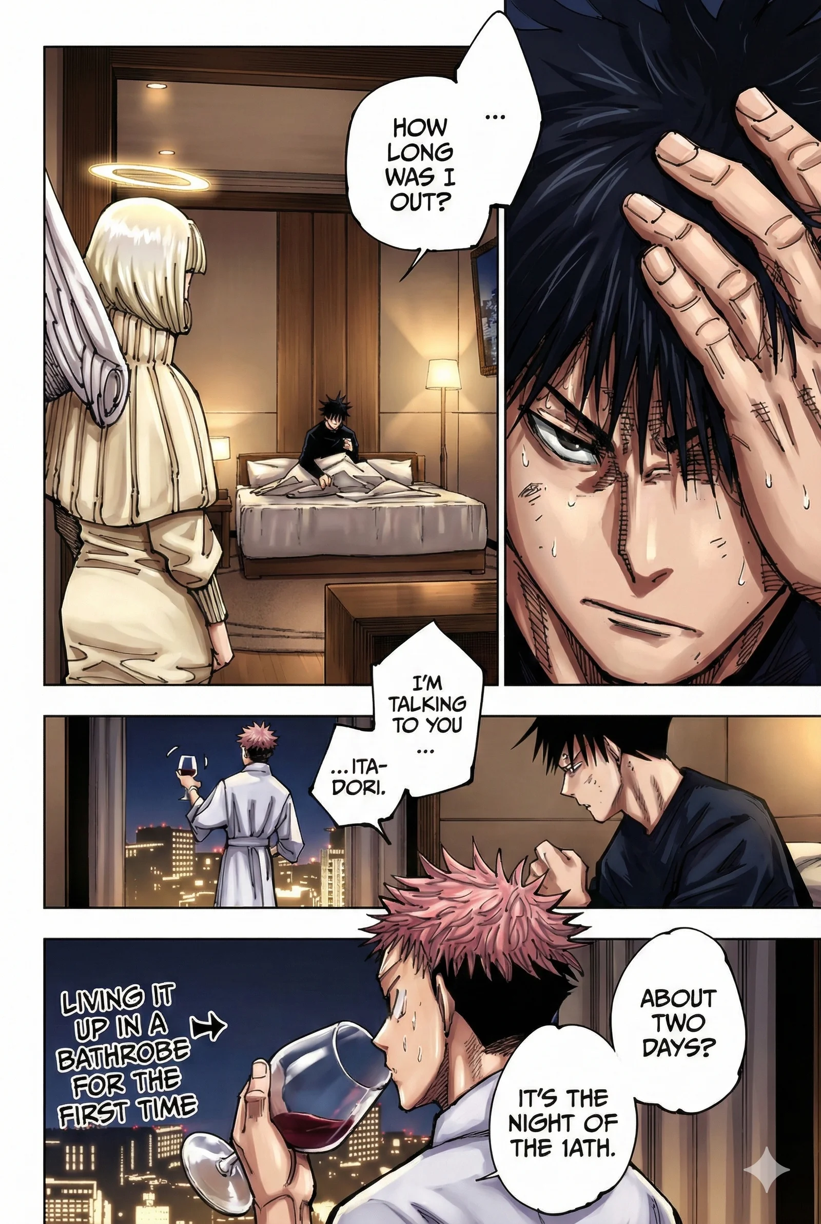 Jujutsu Kaisen Colored Manga JJK, chapter 199, page 6