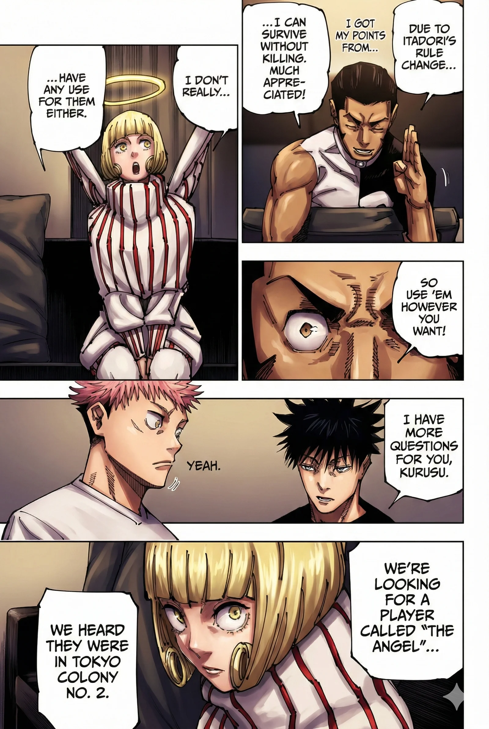 Jujutsu Kaisen Colored Manga JJK, chapter 199, page 10