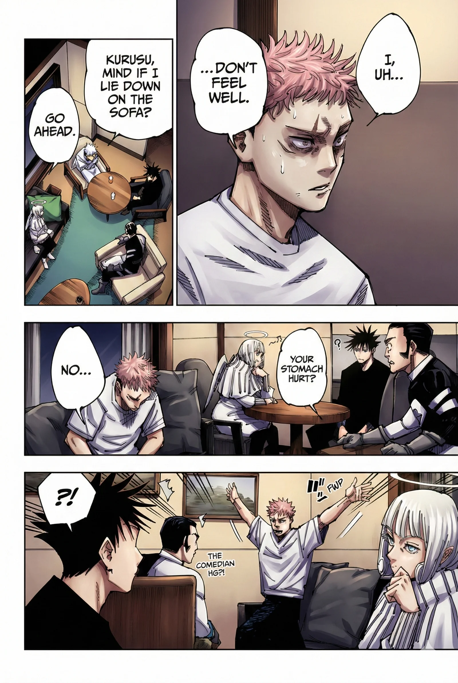 Jujutsu Kaisen Colored Manga JJK, chapter 200, page 2