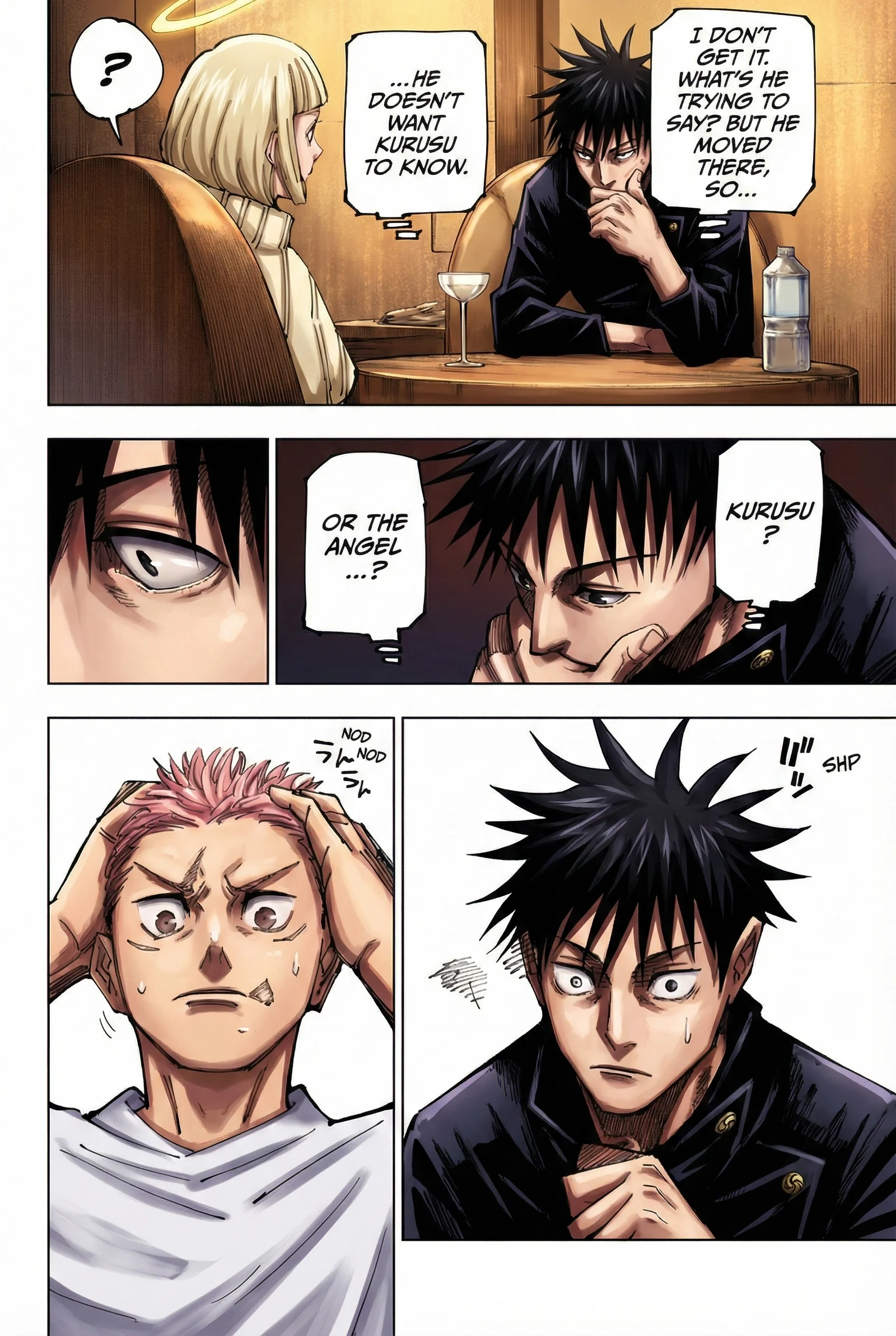 Jujutsu Kaisen Colored Manga JJK, chapter 200, page 4