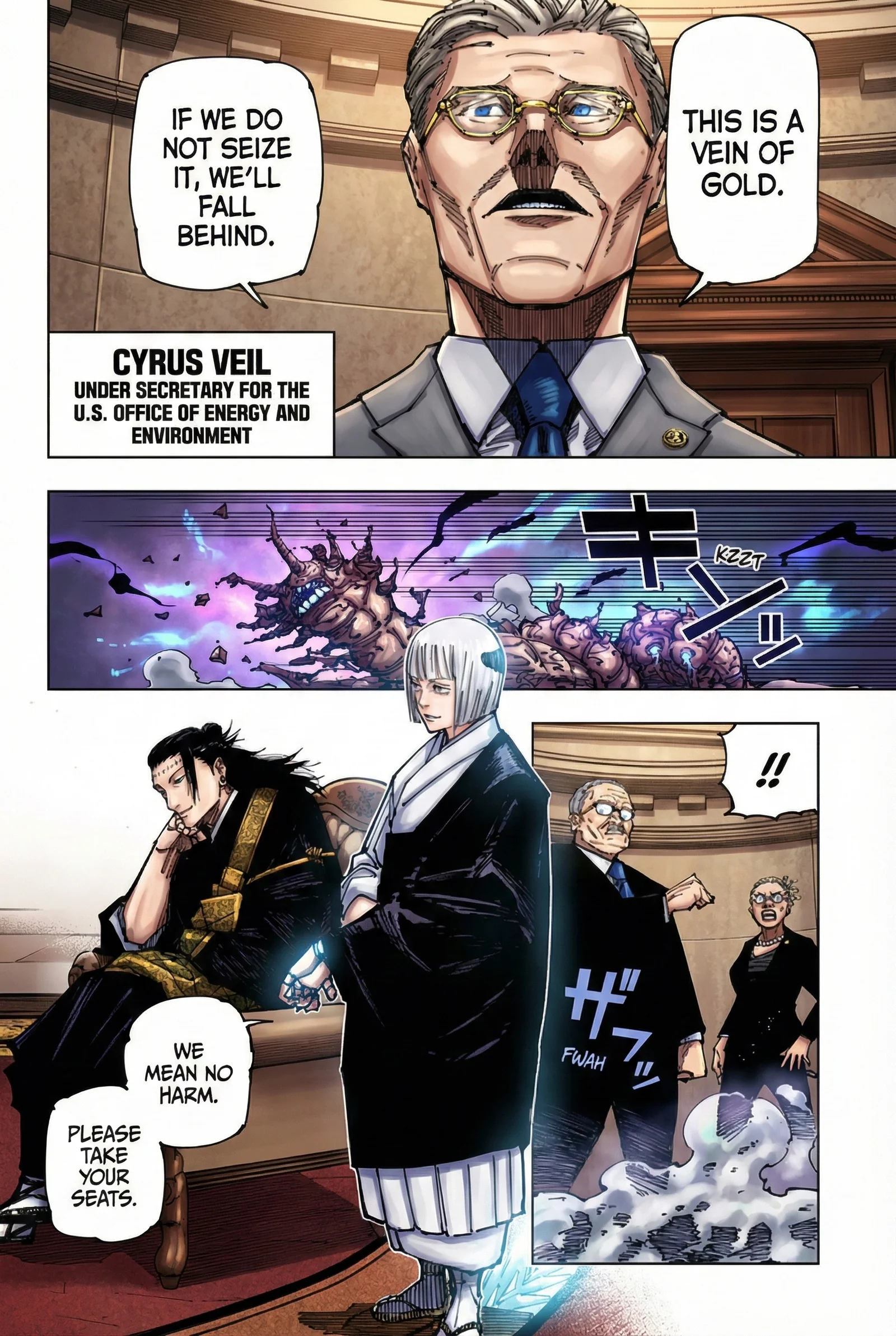 Jujutsu Kaisen Colored Manga JJK, chapter 200, page 14