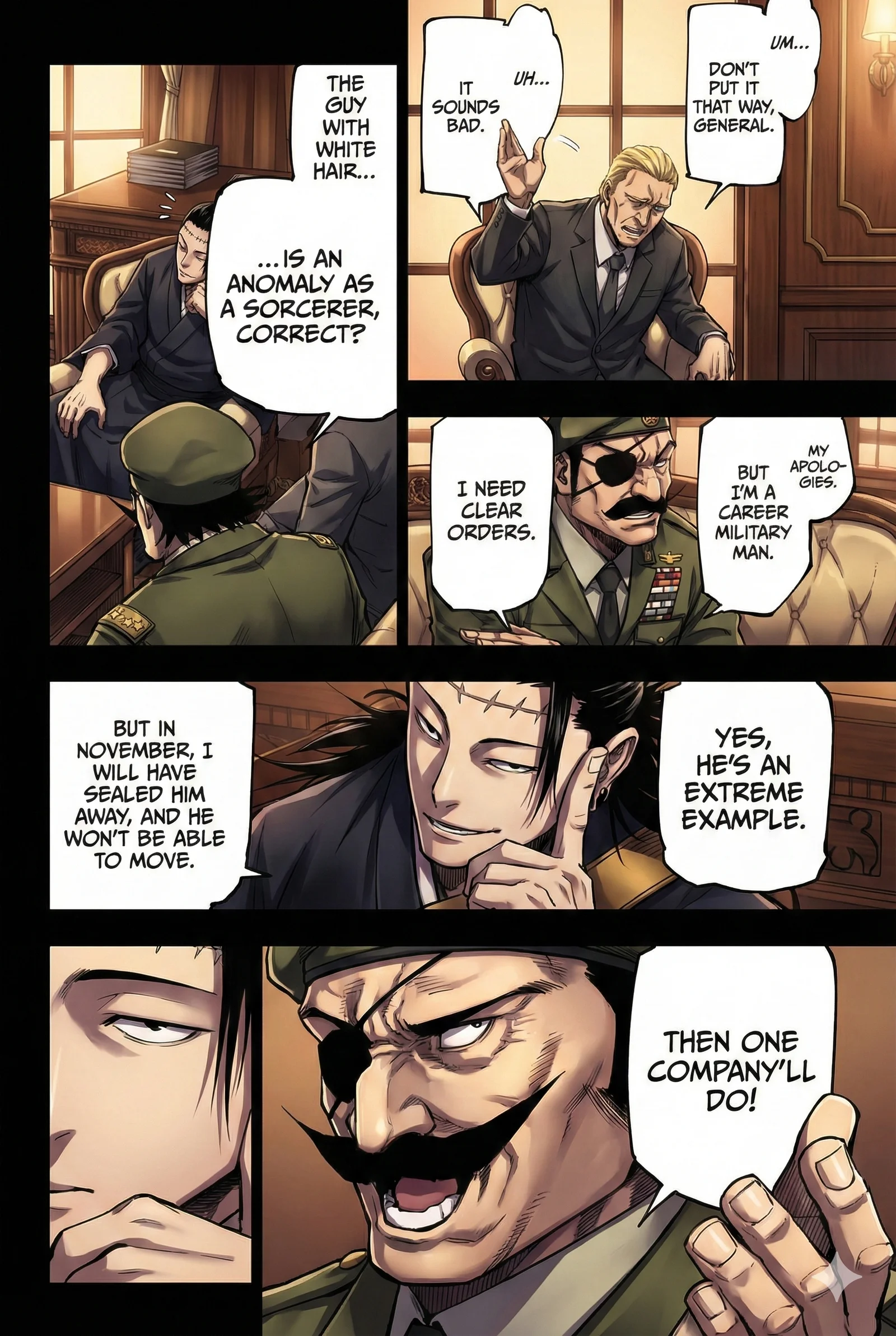 Jujutsu Kaisen Colored Manga JJK, chapter 201, page 7
