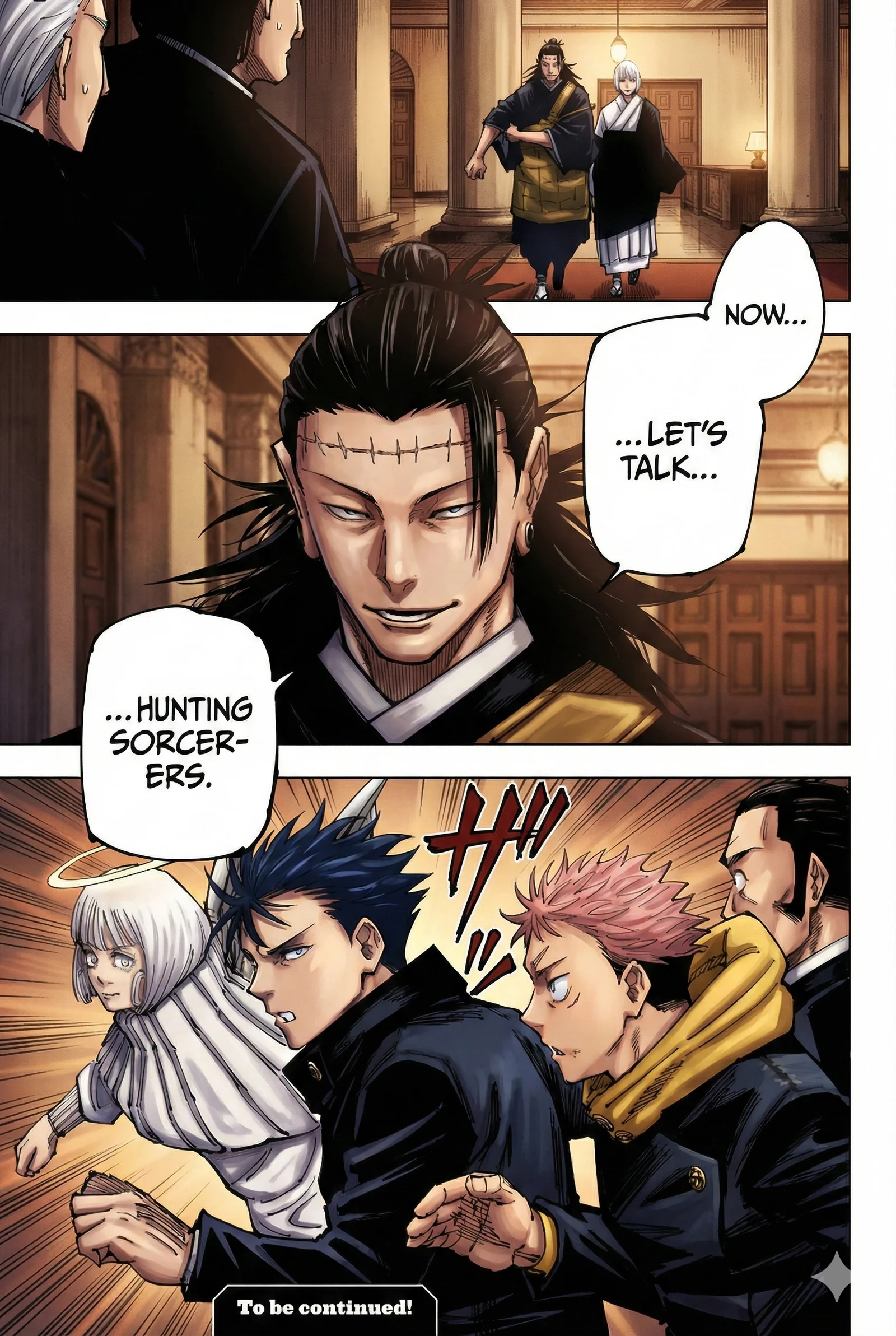 Jujutsu Kaisen Colored Manga JJK, chapter 201, page 19