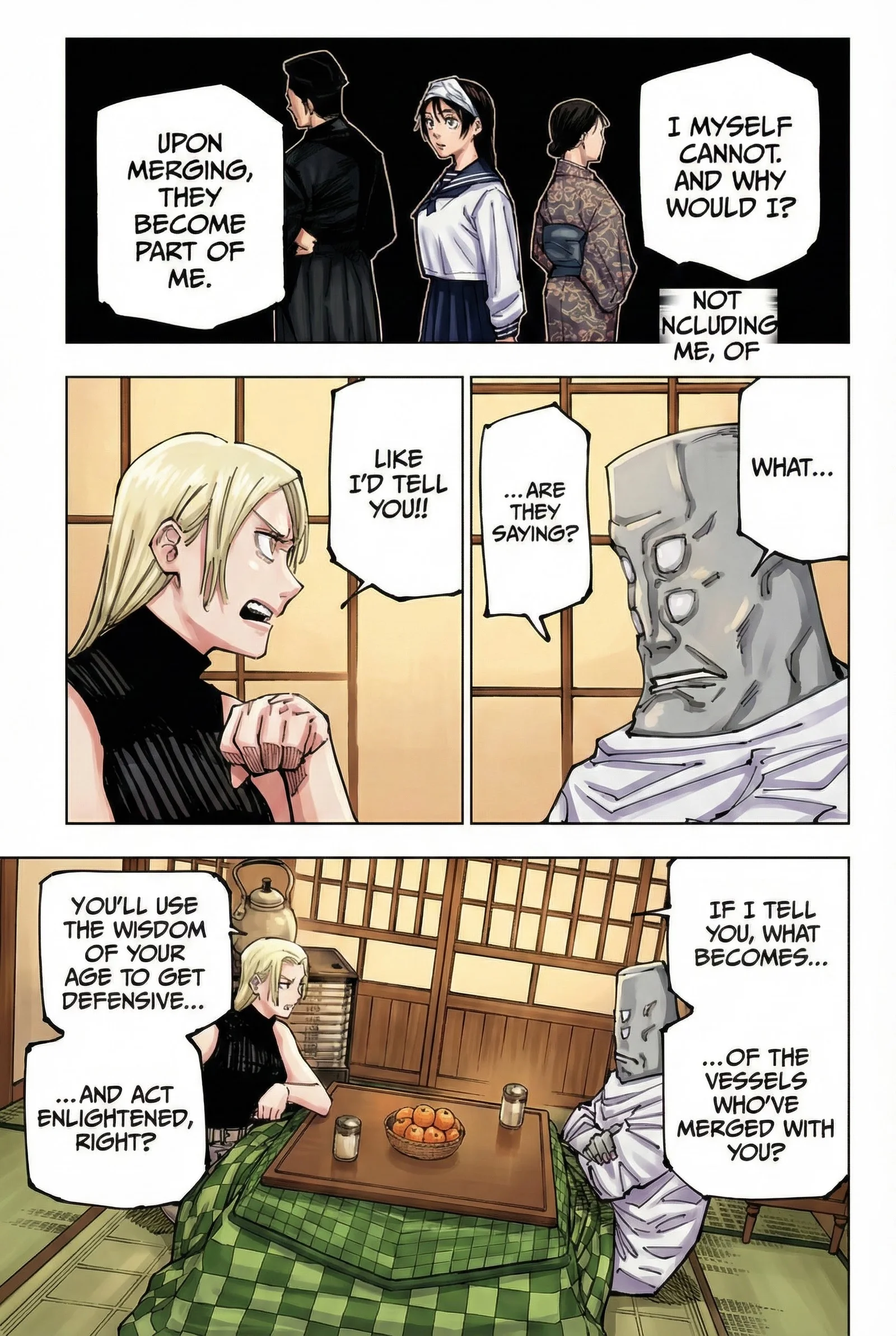 Jujutsu Kaisen Colored Manga JJK, chapter 202, page 5