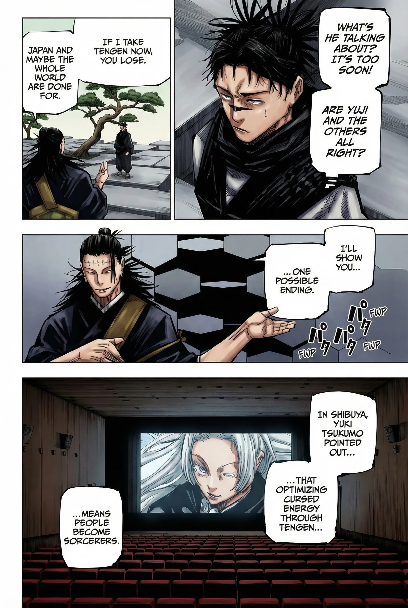Jujutsu Kaisen Colored Manga JJK, chapter 202, page 11