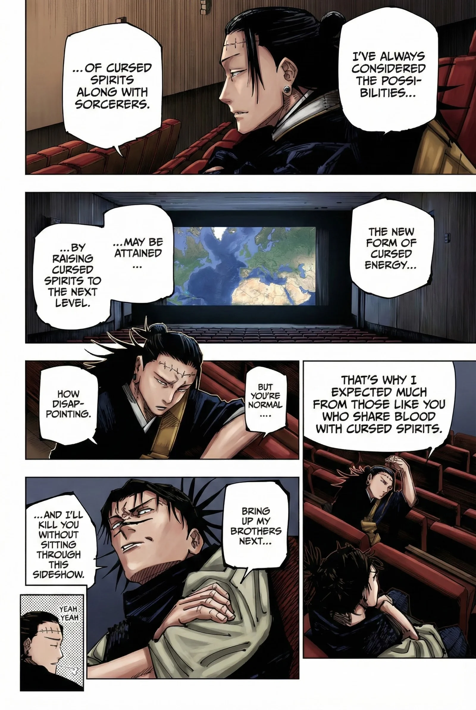 Jujutsu Kaisen Colored Manga JJK, chapter 202, page 14