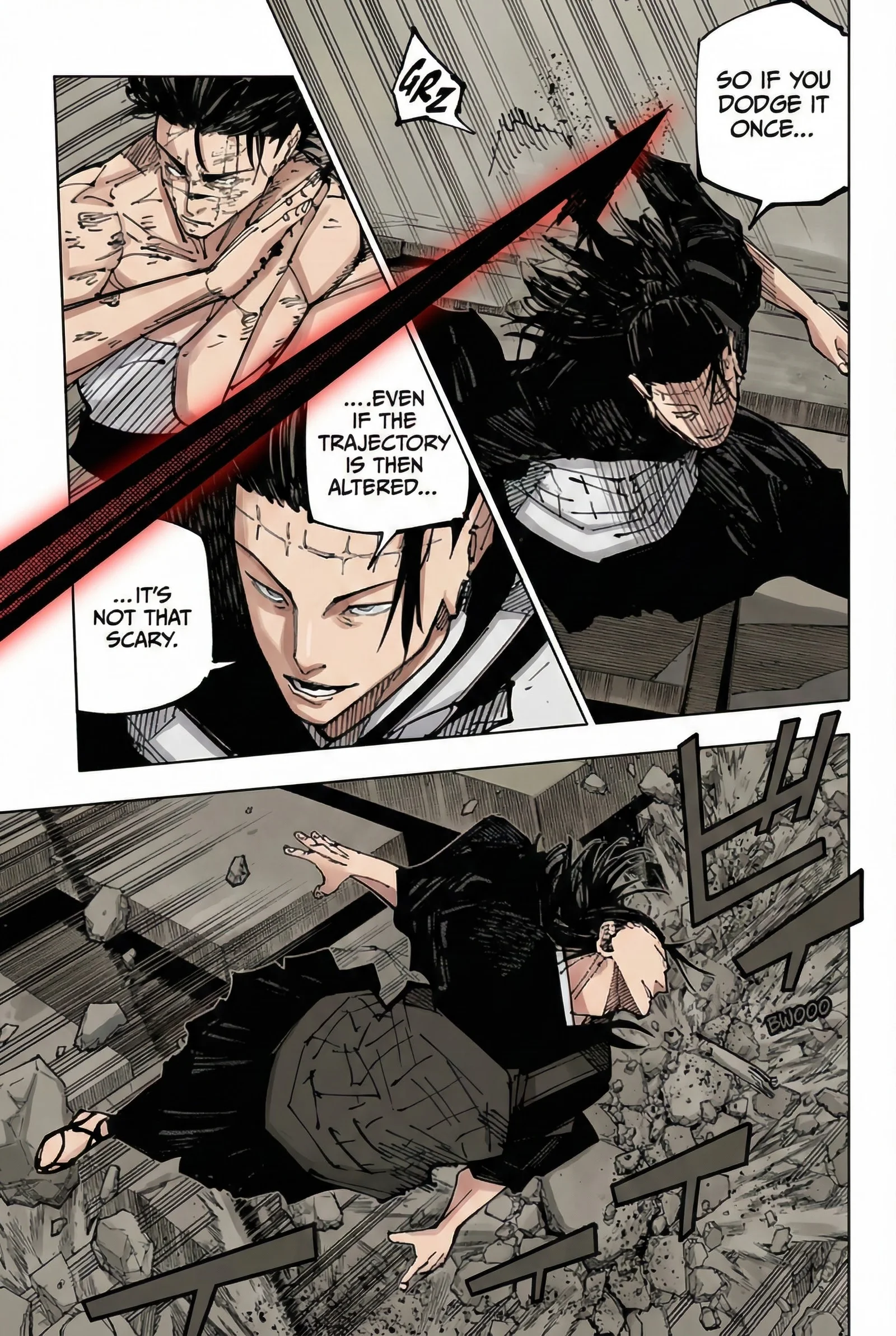 Jujutsu Kaisen Colored Manga JJK, chapter 204, page 5