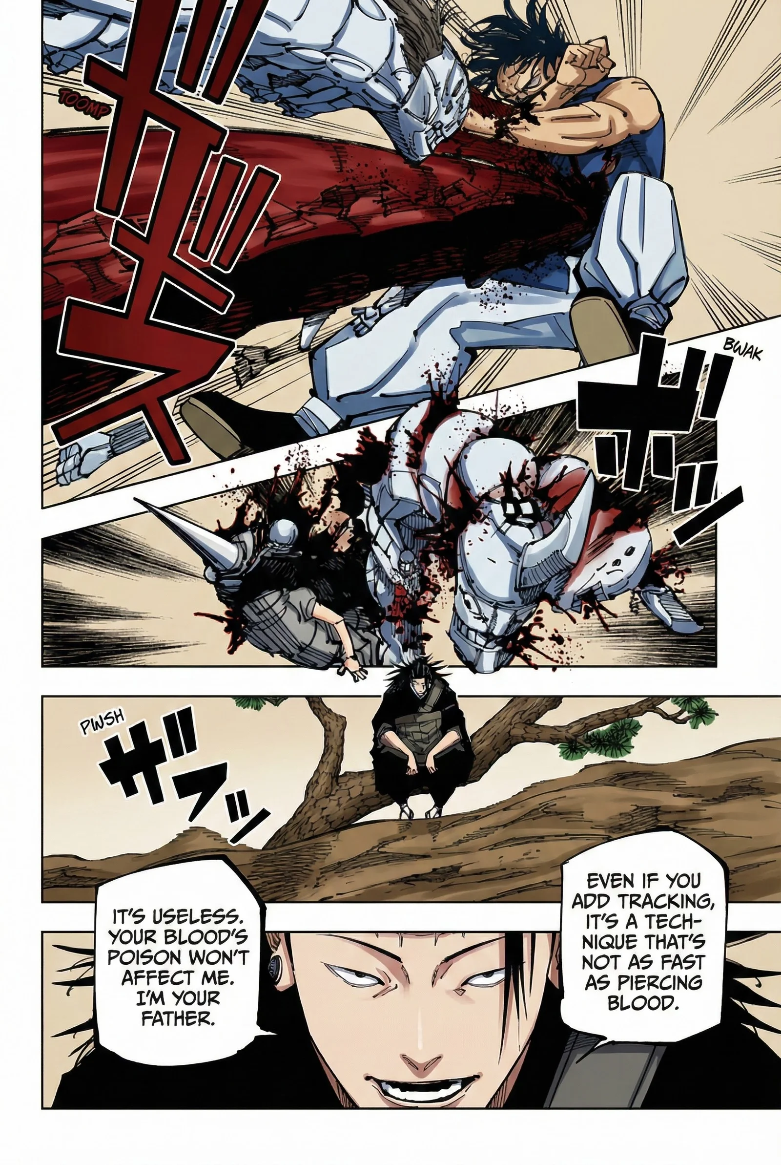 Jujutsu Kaisen Colored Manga JJK, chapter 204, page 9