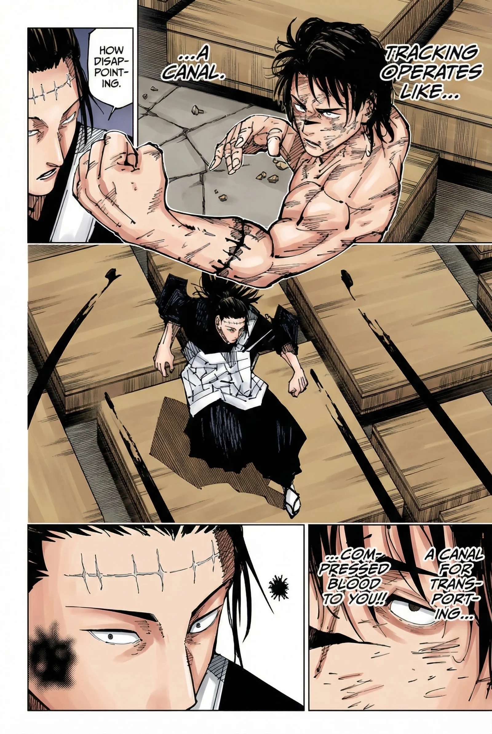 Jujutsu Kaisen Colored Manga JJK, chapter 204, page 16