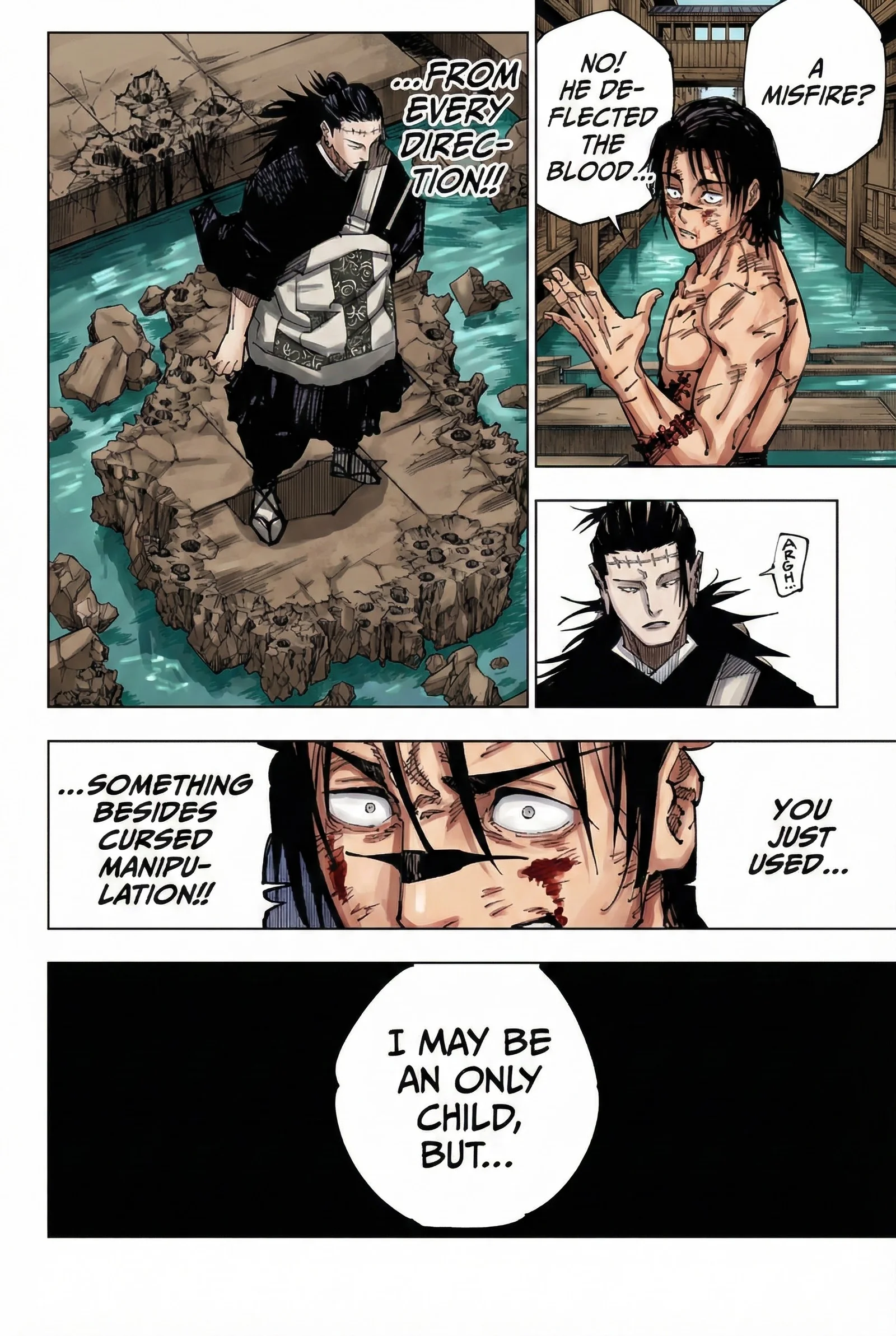Jujutsu Kaisen Colored Manga JJK, chapter 204, page 18