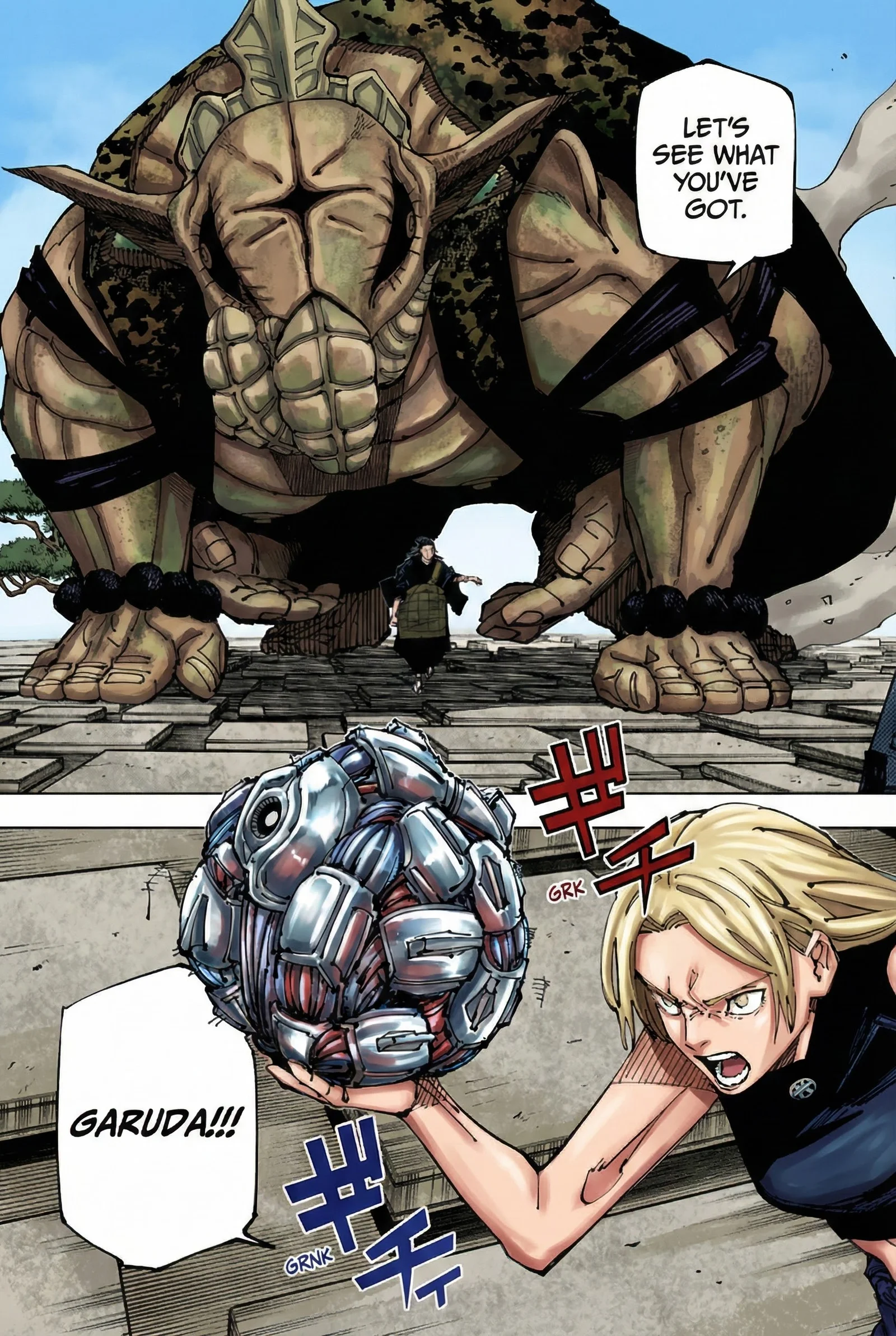 Jujutsu Kaisen Colored Manga JJK, chapter 205, page 4