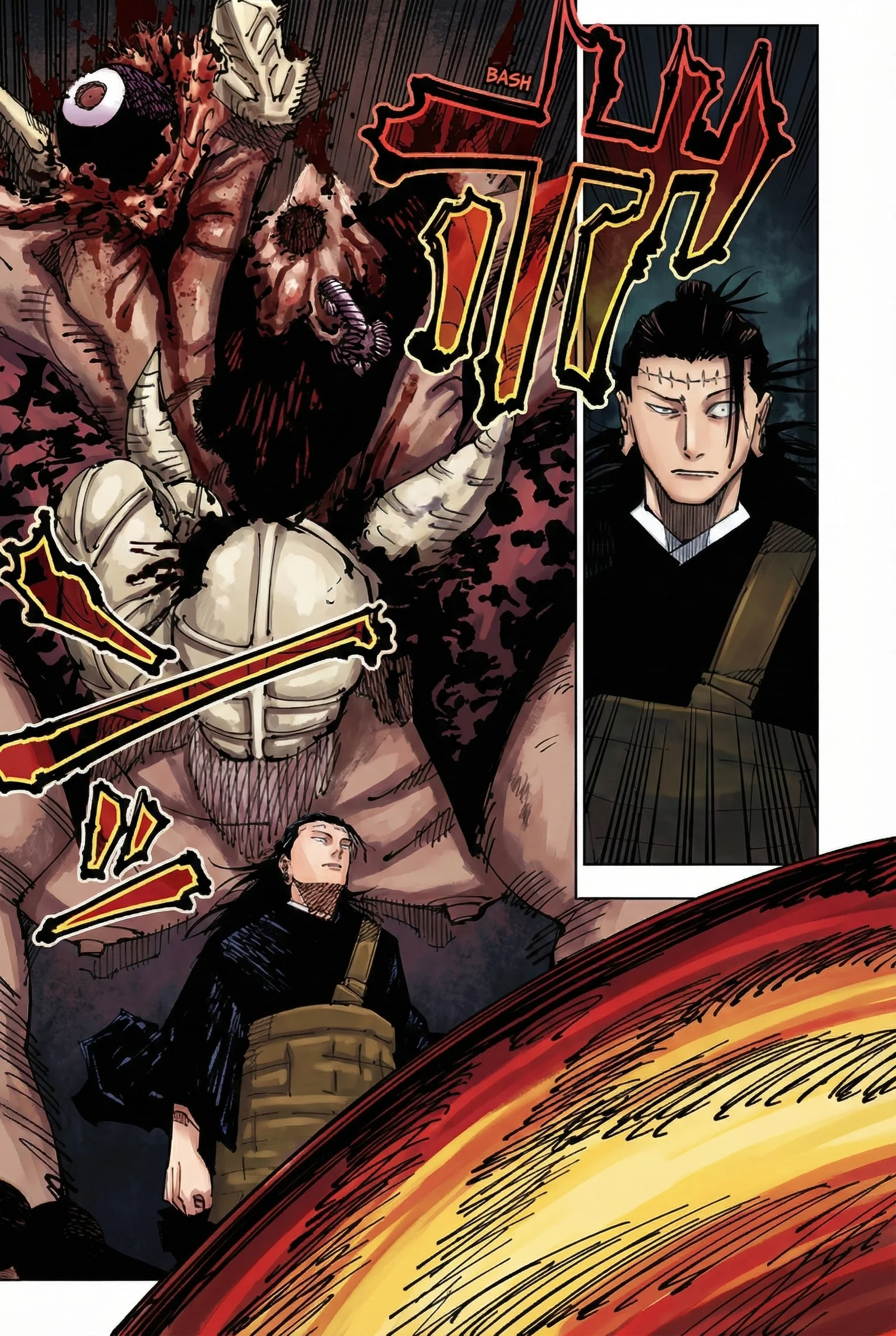 Jujutsu Kaisen Colored Manga JJK, chapter 205, page 6