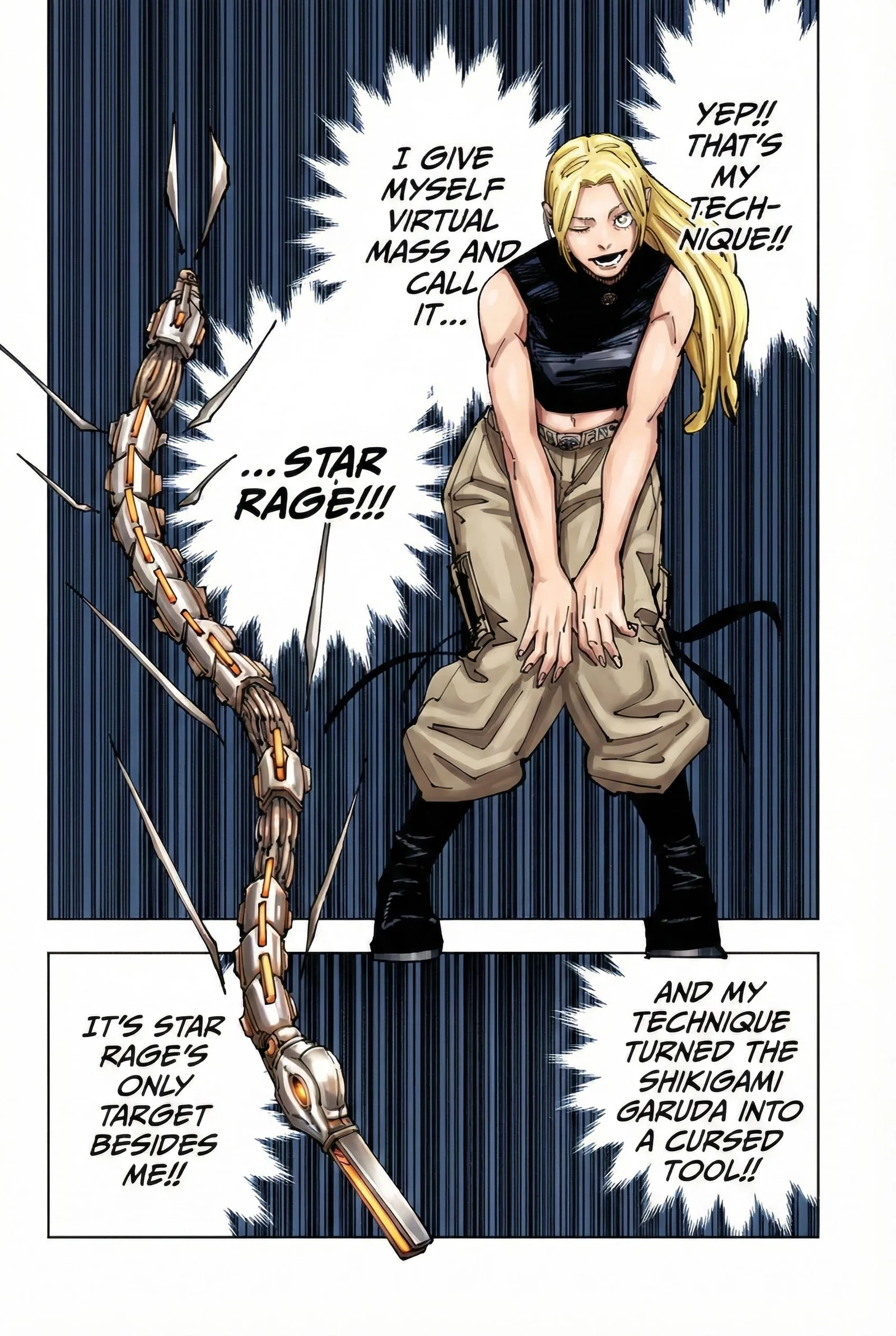 Jujutsu Kaisen Colored Manga JJK, chapter 205, page 13