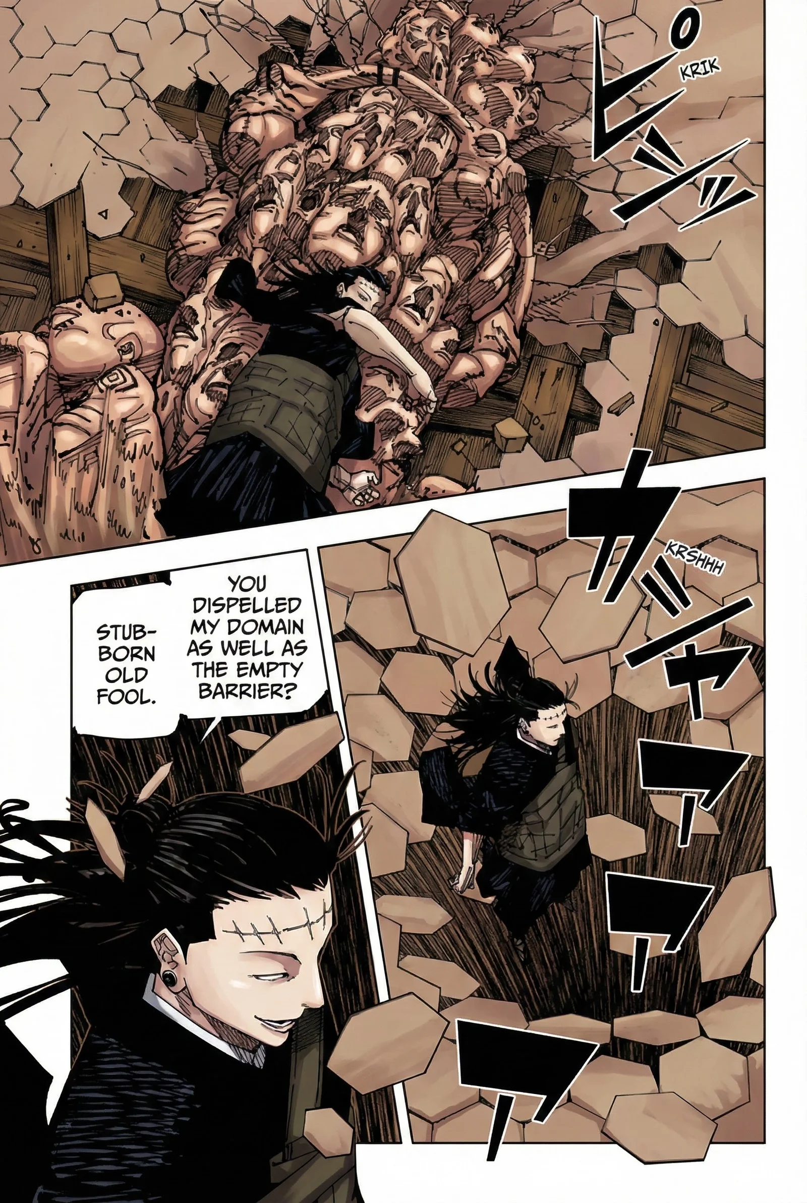 Jujutsu Kaisen Colored Manga JJK, chapter 206, page 18