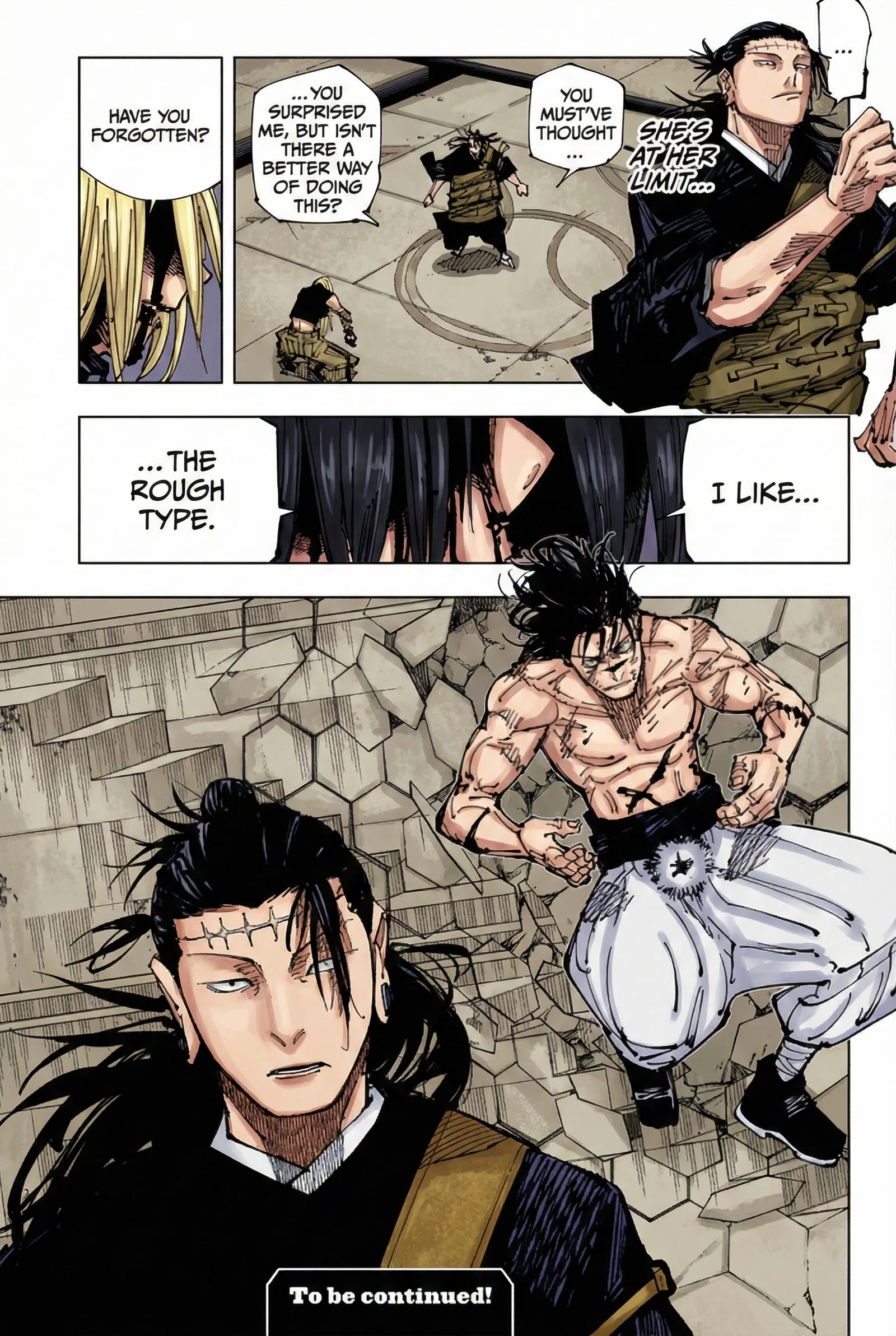 Jujutsu Kaisen Colored Manga JJK, chapter 206, page 19