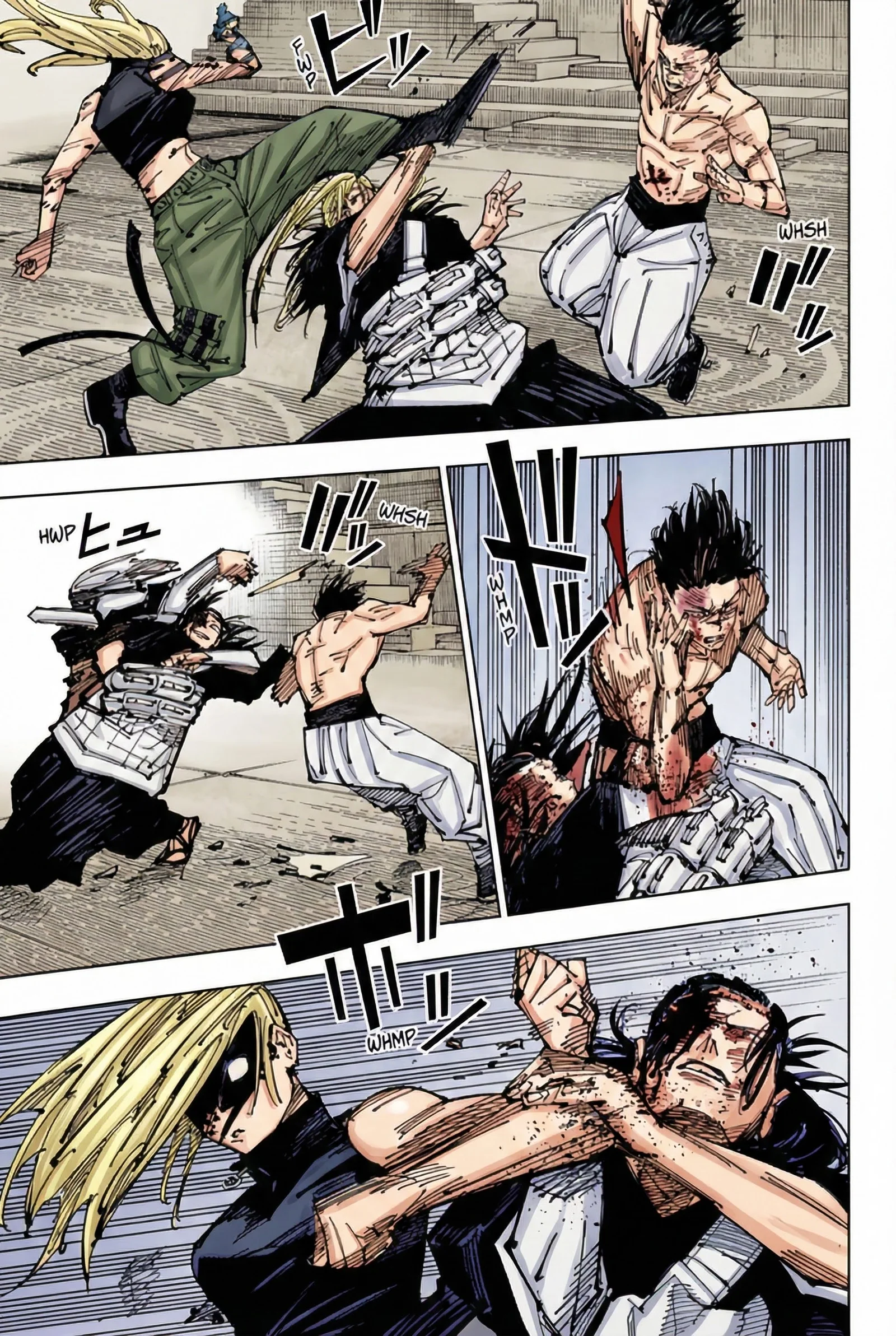 Jujutsu Kaisen Colored Manga JJK, chapter 207, page 7