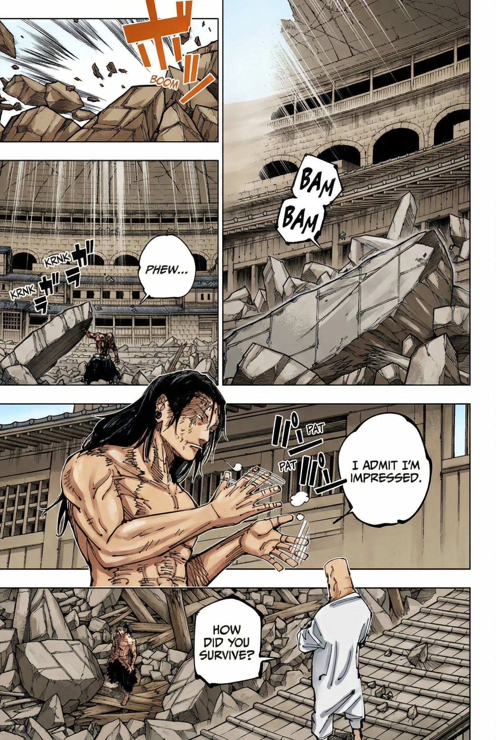 Jujutsu Kaisen Colored Manga JJK, chapter 208, page 17