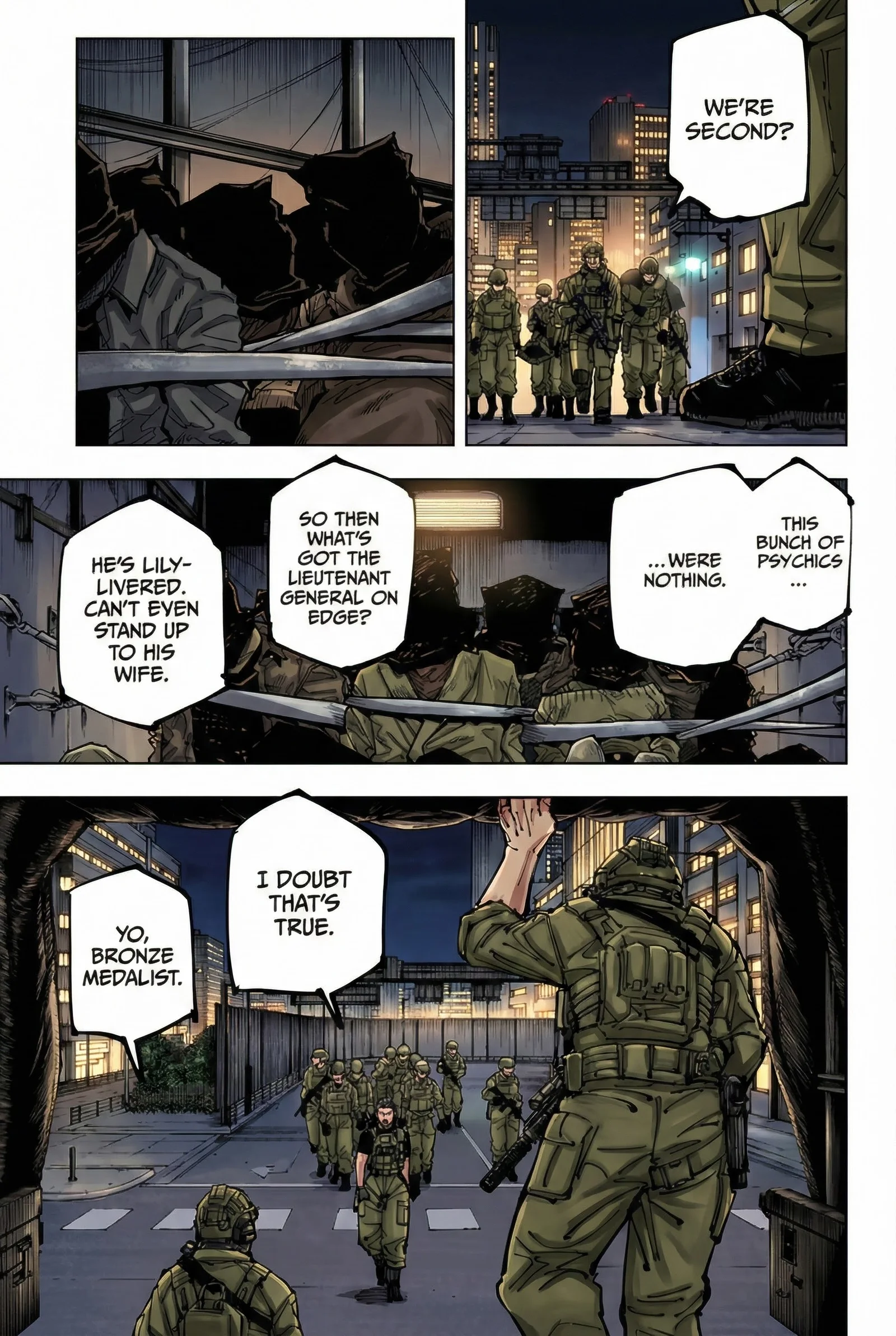 Jujutsu Kaisen Colored Manga JJK, chapter 209, page 7